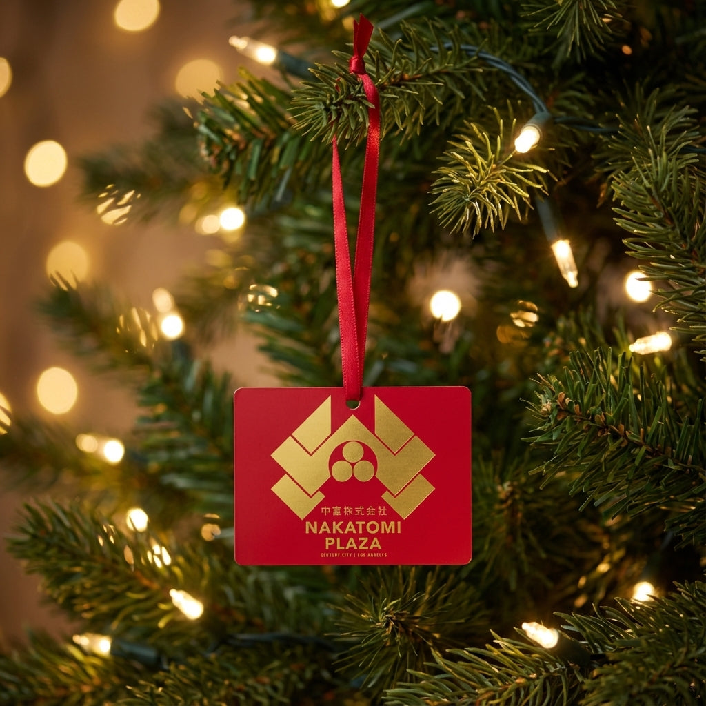 Nakatomi Plaza Ornament on tree