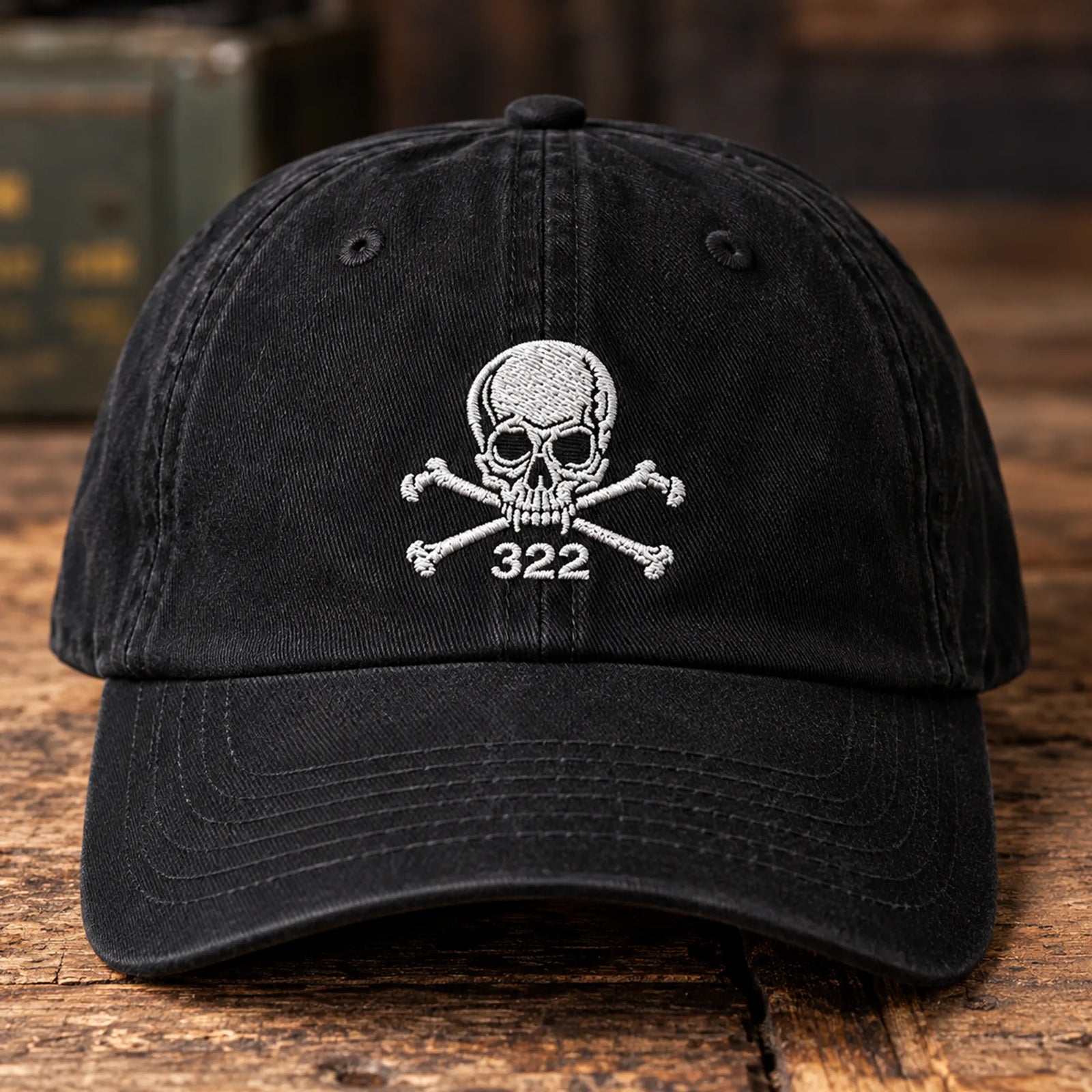 Skull and Bones Dad Cap