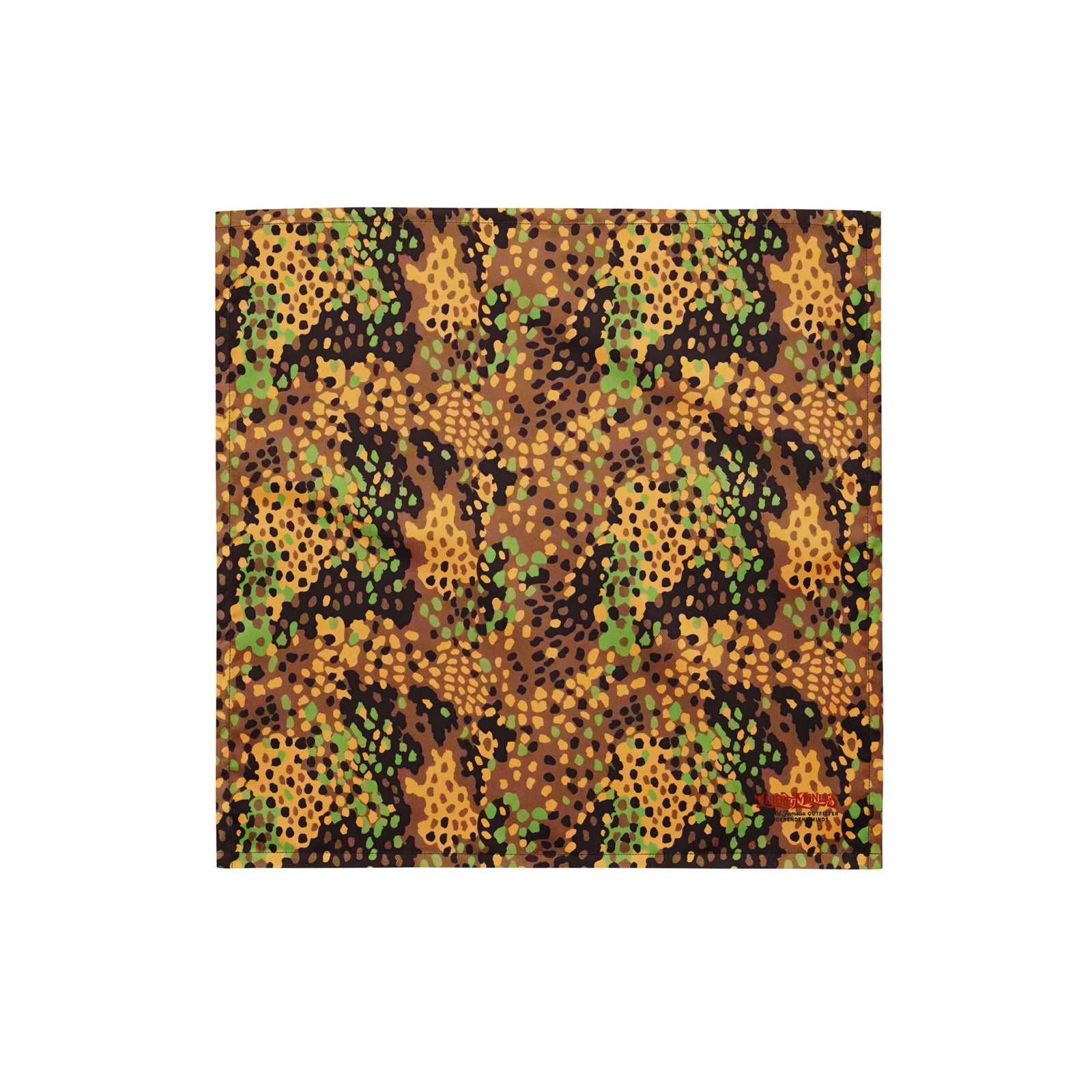 Erbsenmuster Pea Pattern Camo Bandana