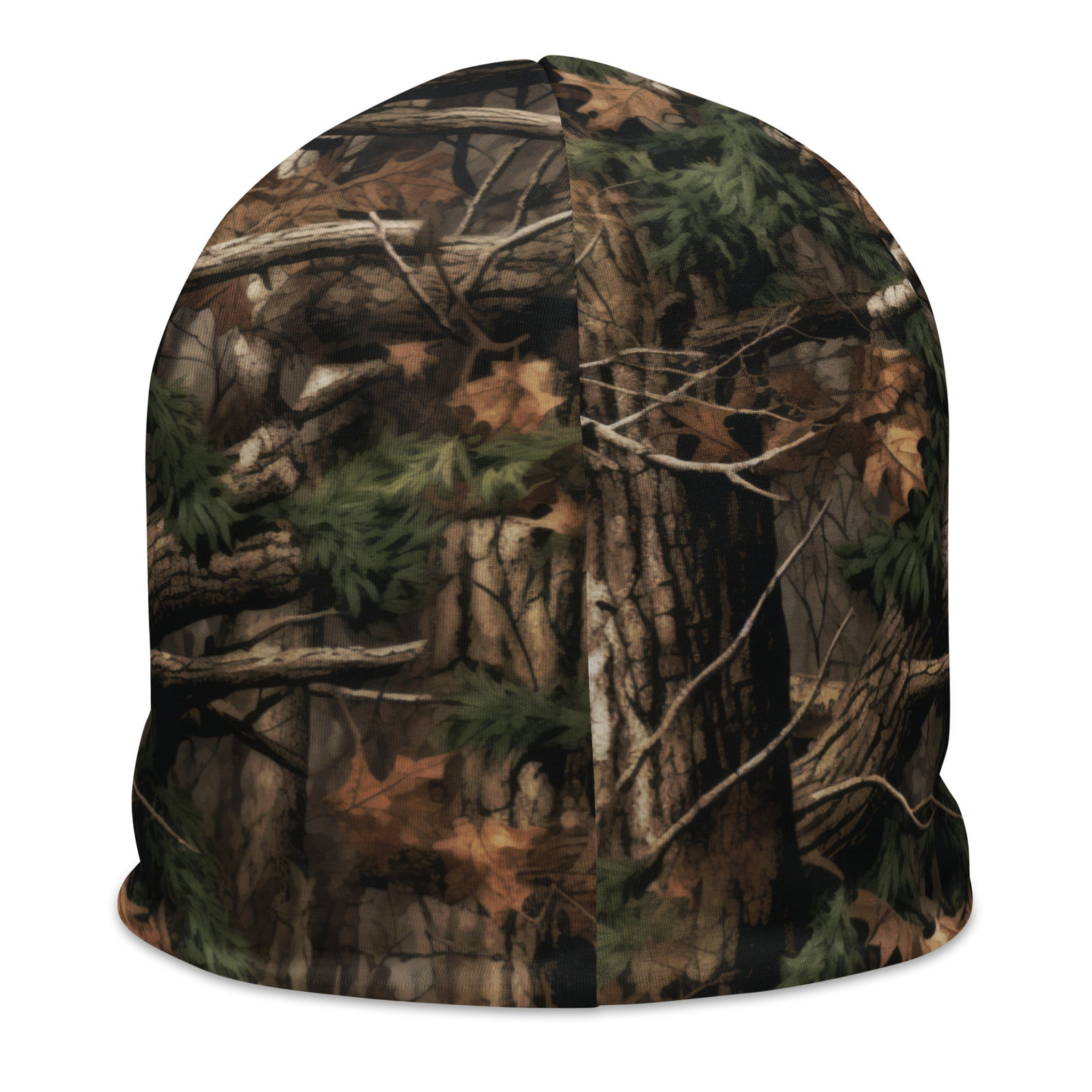 StealthBlend Camouflage Woodland Beanie