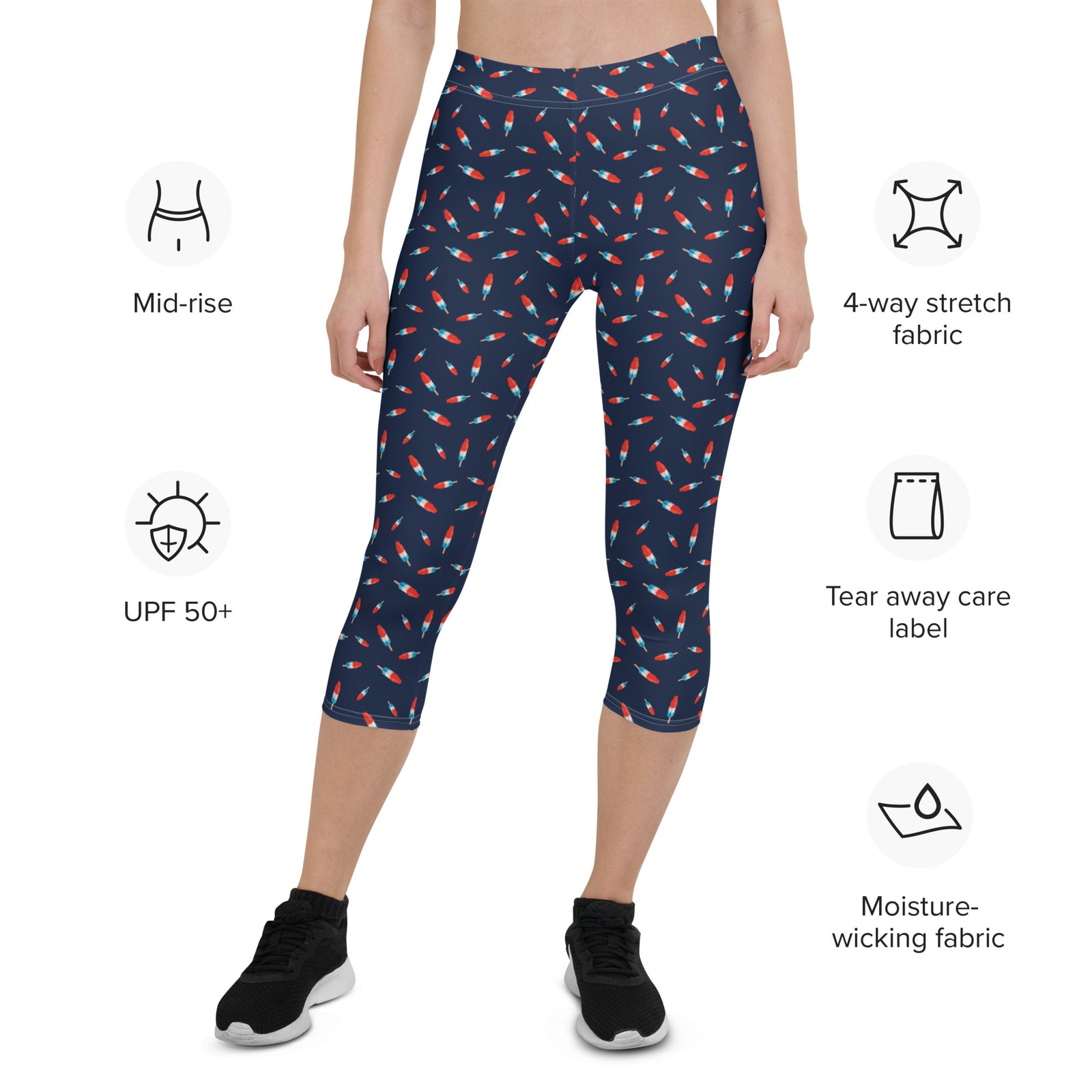 Bomb Pop Capri Leggings