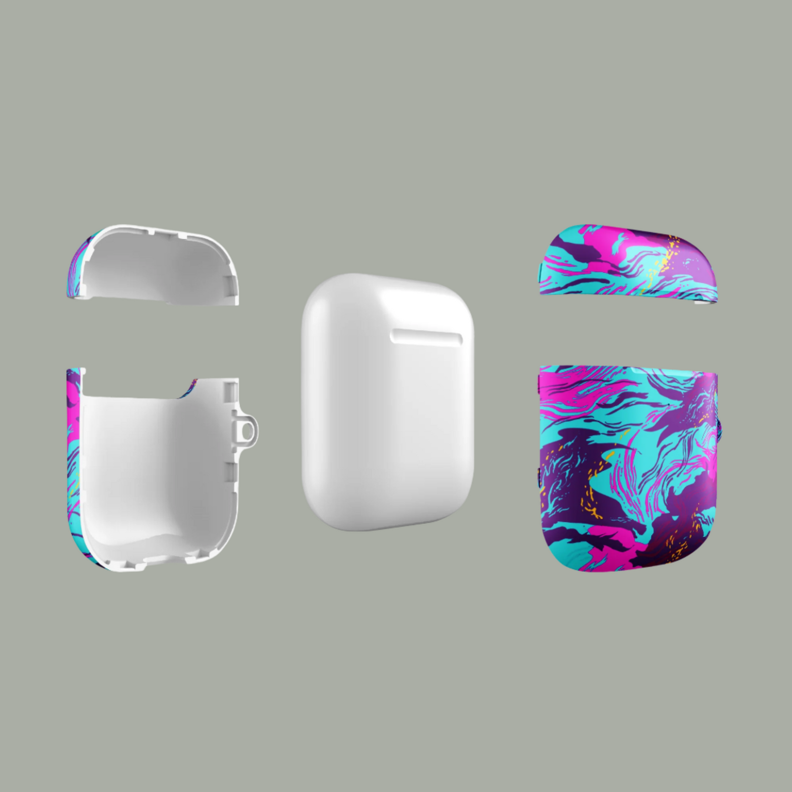 Rhodesian Syth Wave Brushstroke Case for AirPods®