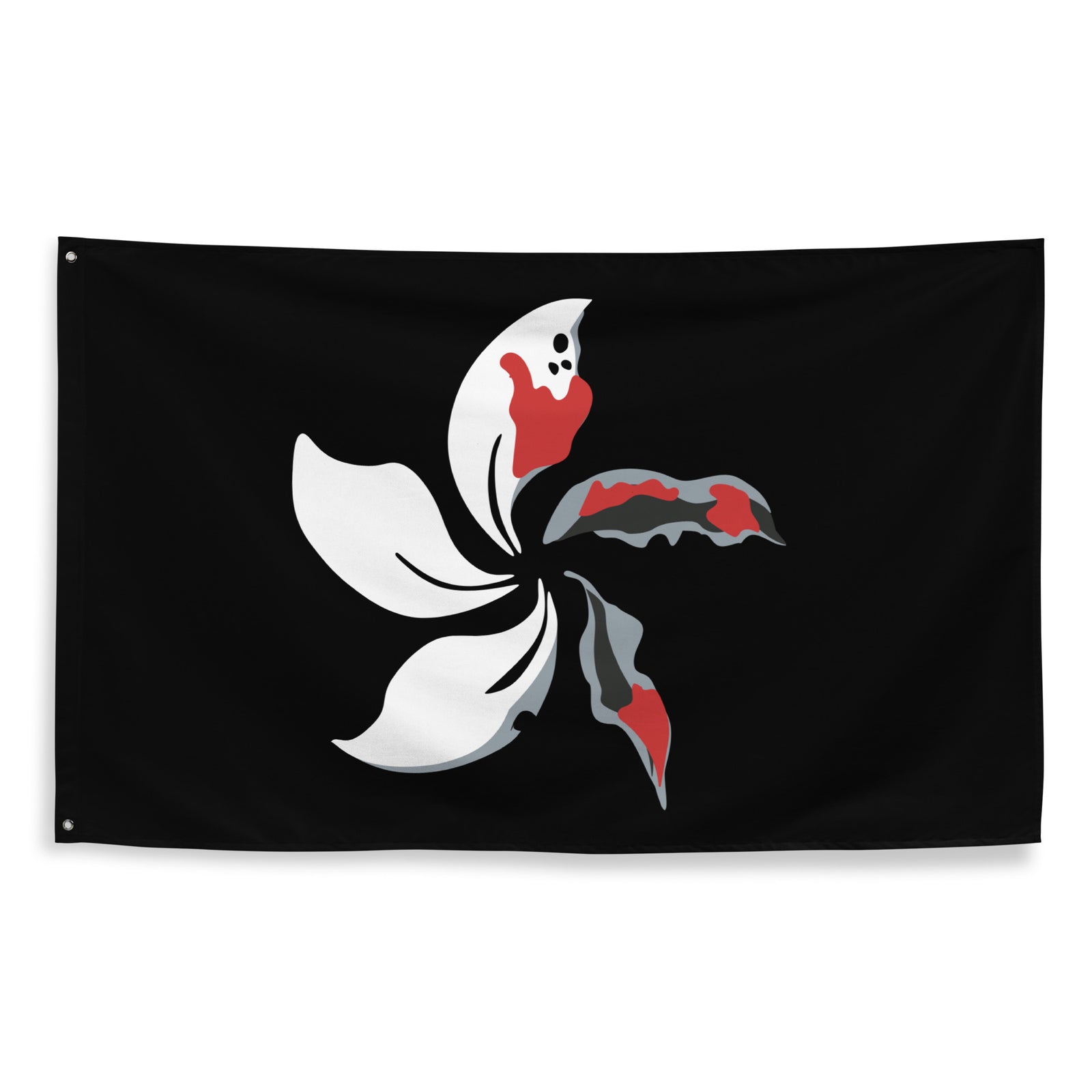 Black Bauhinia Hong Kong Protest Flag