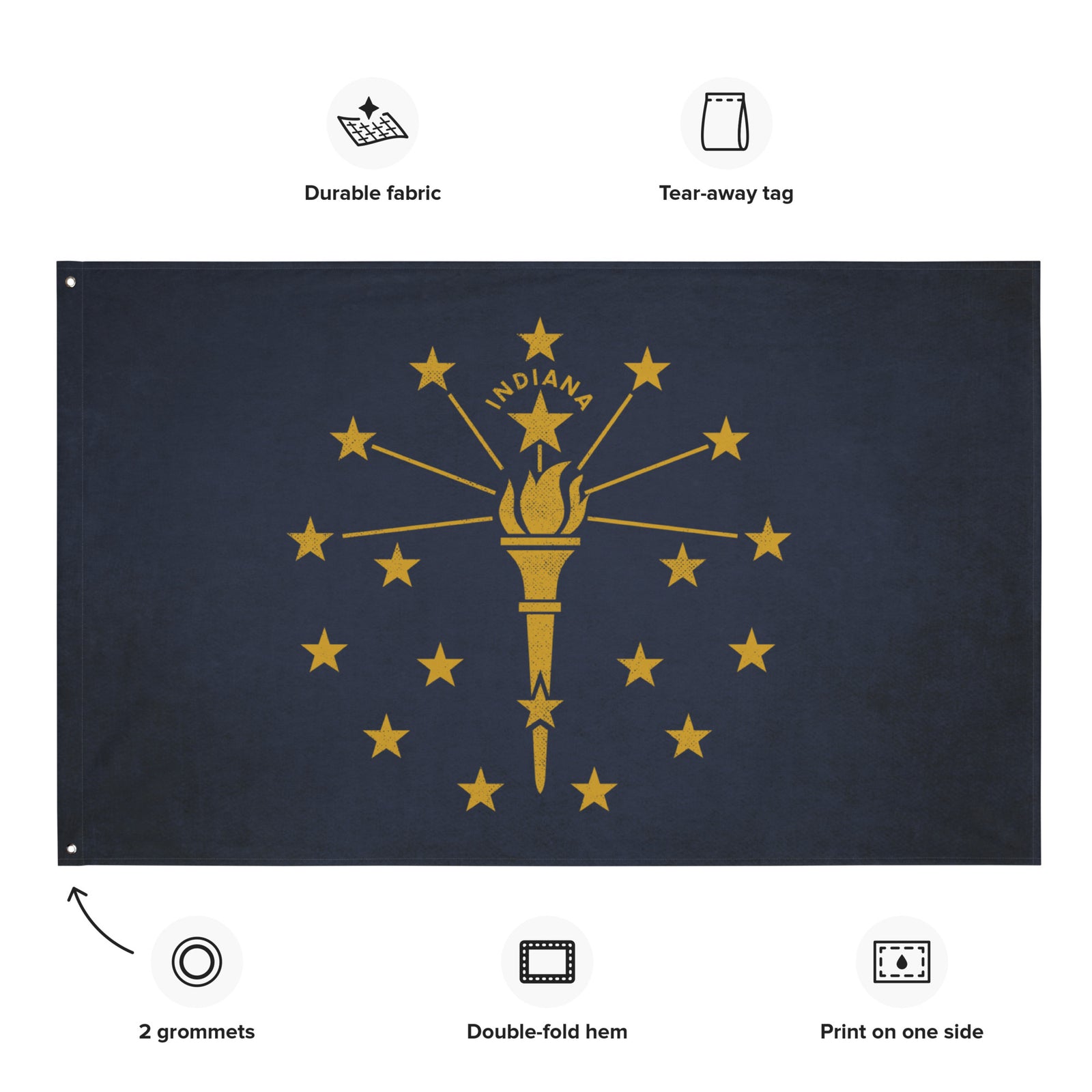Indiana State Flag