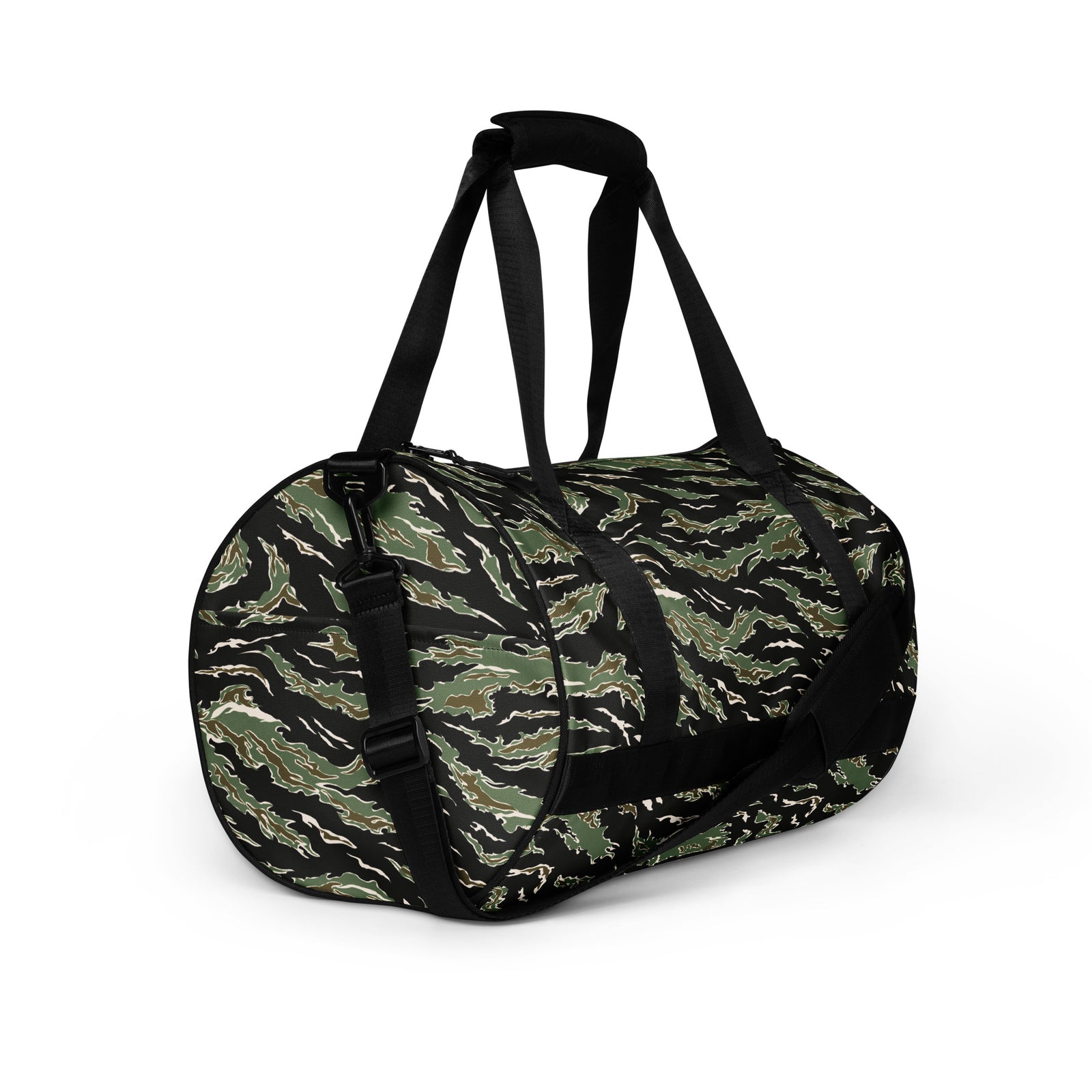 Tiger Stripe Jungle Camouflage Gym Bag
