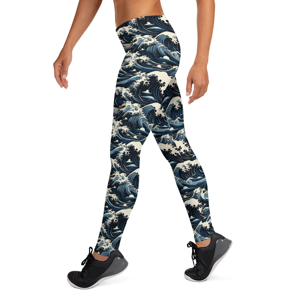 Great Waves Leggings