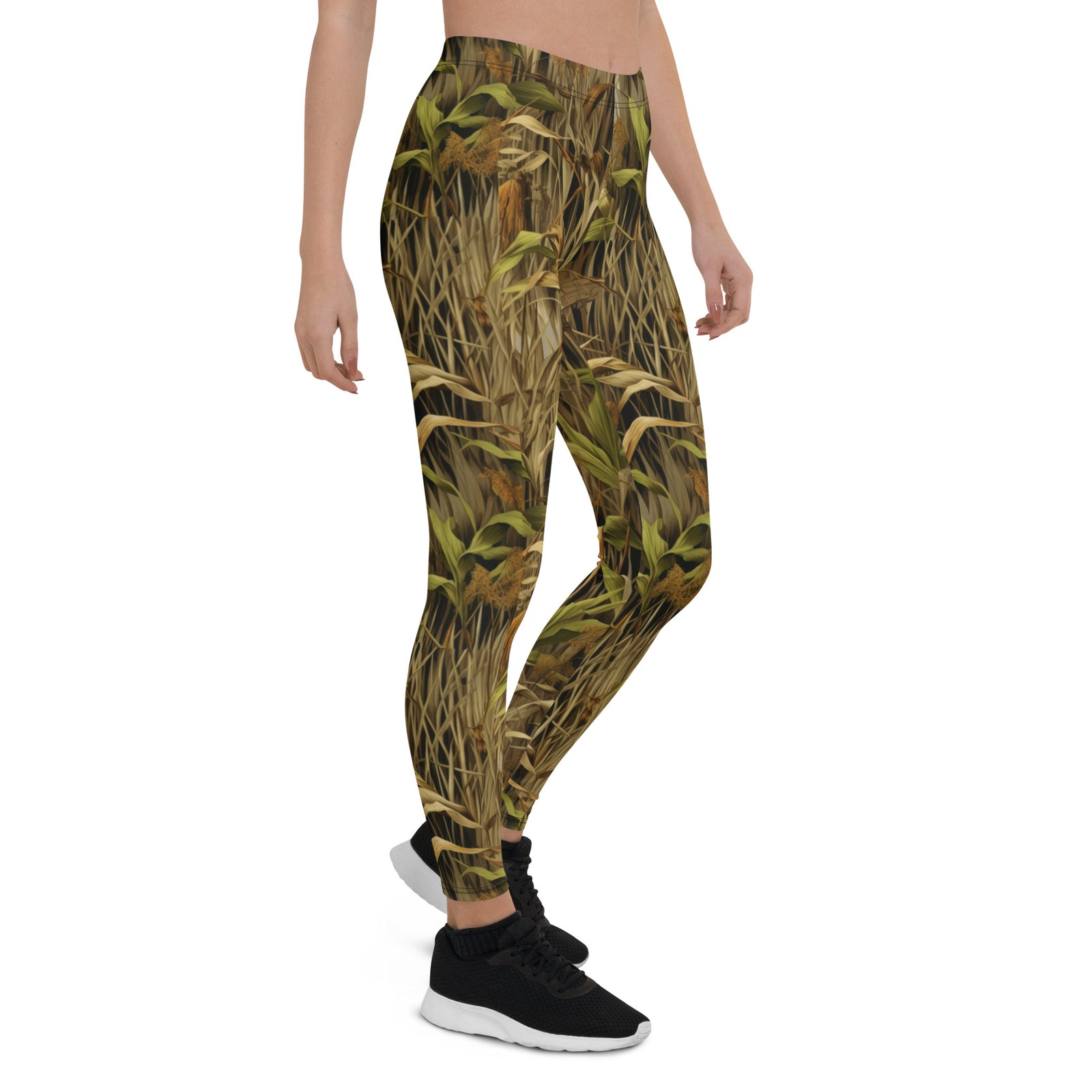 StealthBlend Marsh Camouflage Leggings