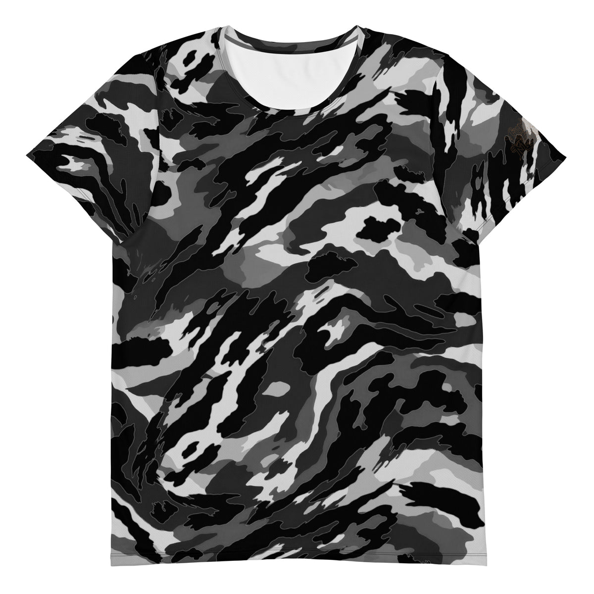 Urban Tigerstripe Men&#39;s Athletic T-shirt
