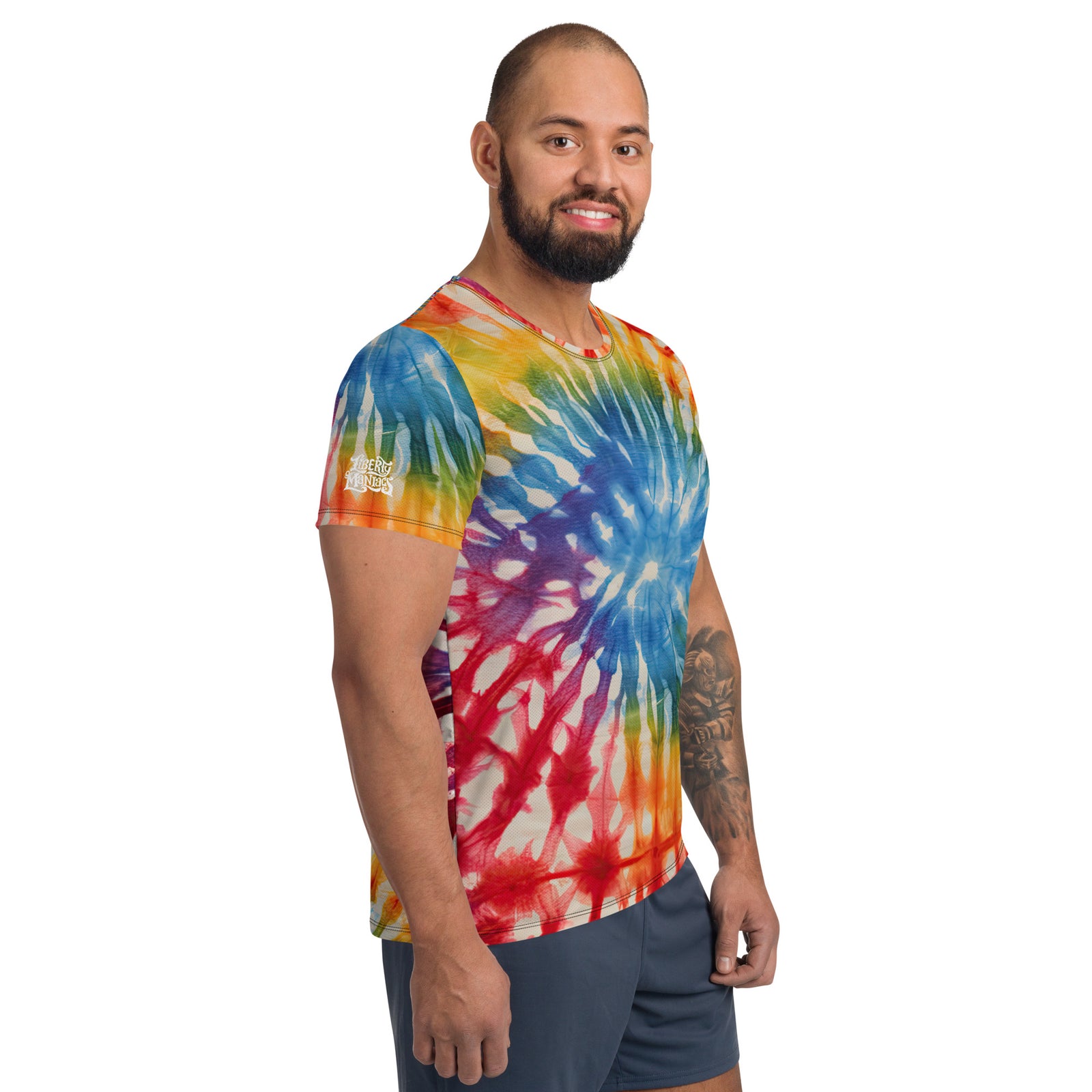 Tie Dye Kashmir Kaleidoscope Men's Performance T-shirt
