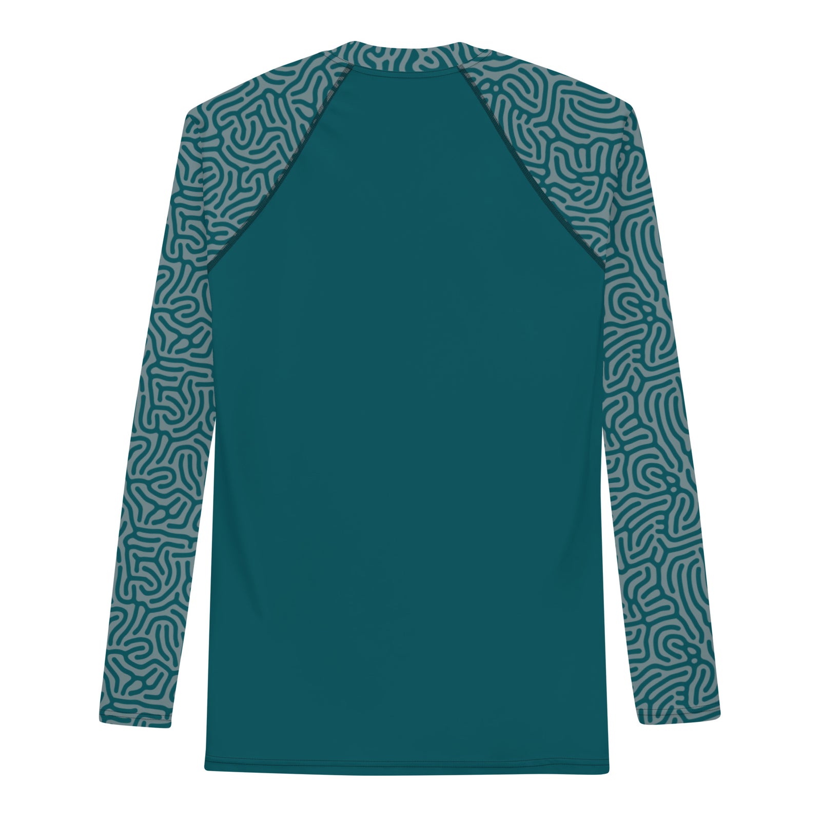 Maze Coral Men's Rash Guard