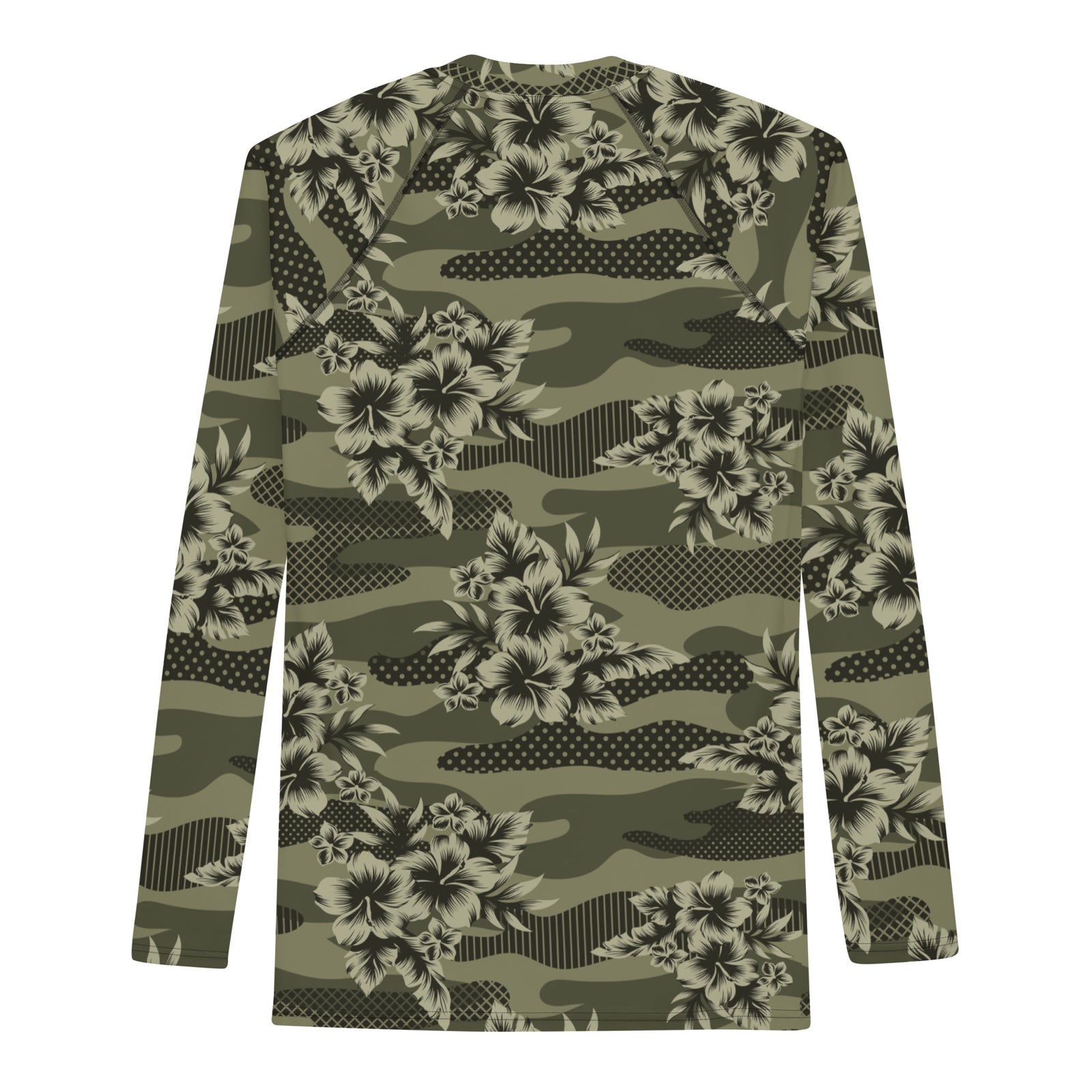 Hawaiian Camo Men's Rash Guard