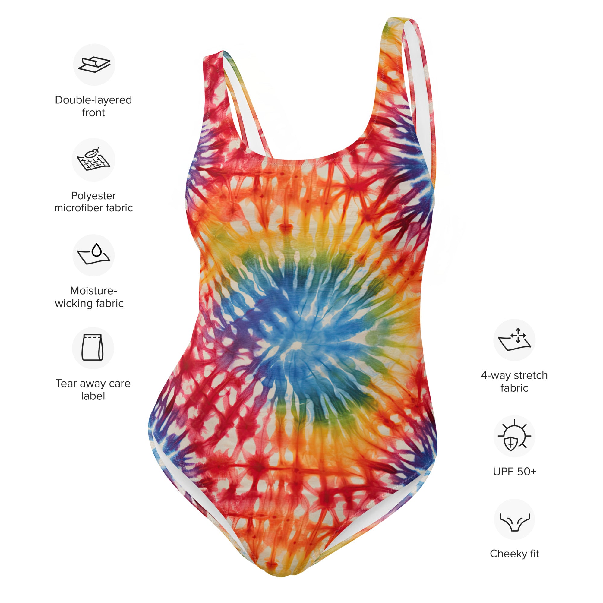 Cosmic Charlotte One-Piece Tie Dye Swimsuit