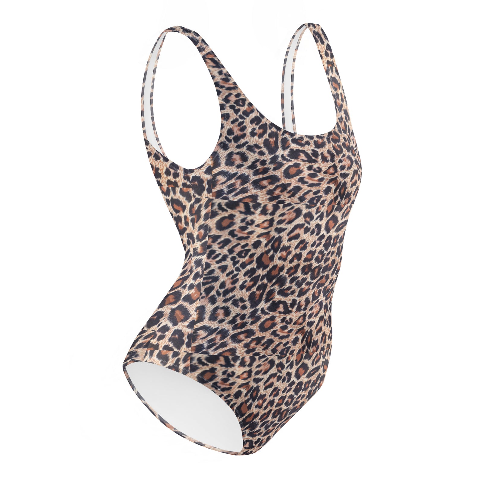 Women's Leopard Print One-Piece Swimsuit