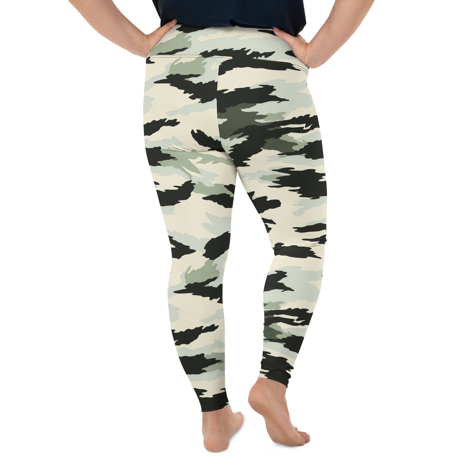 Snow Pine Plus Size Leggings