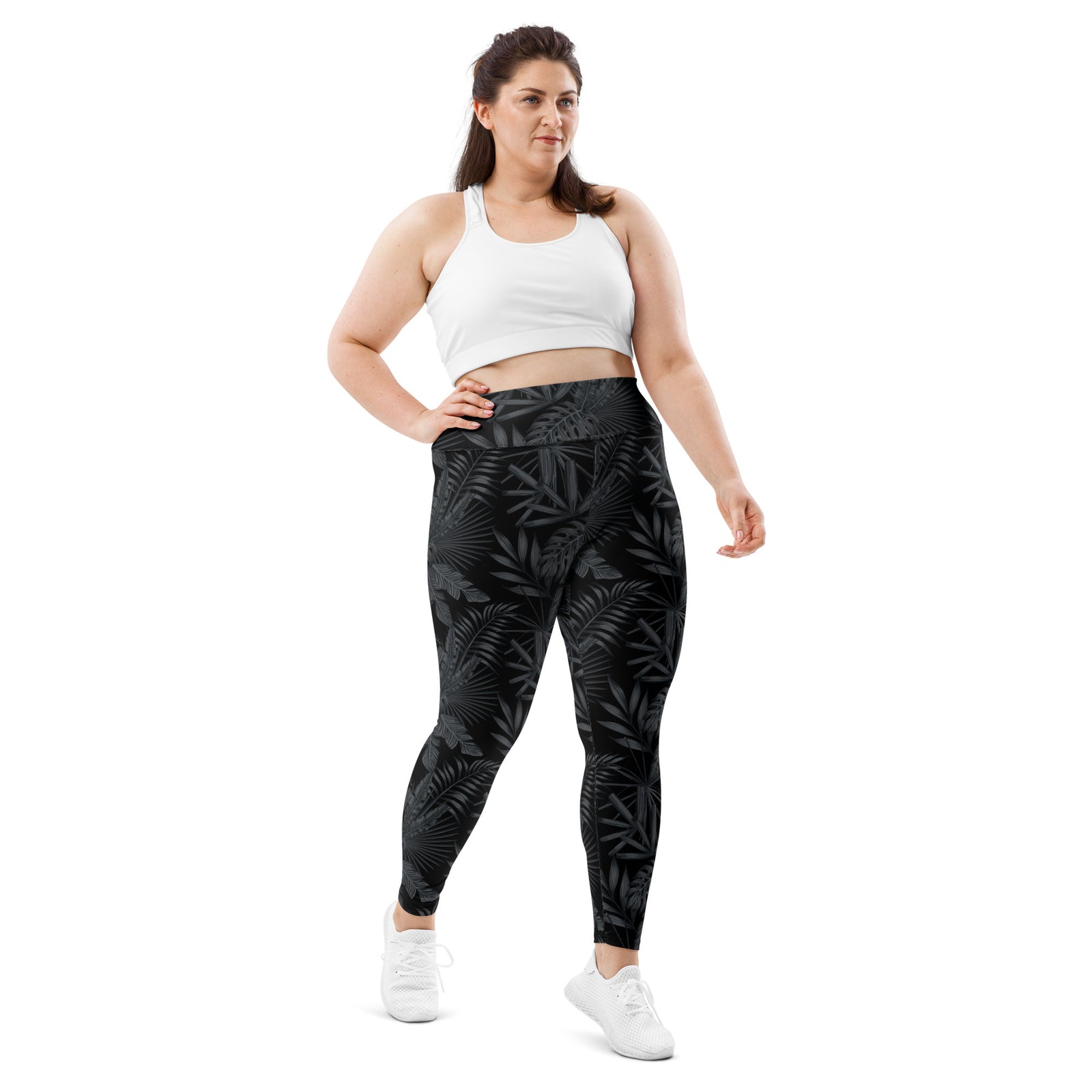 Tropicamo Black Ops Plus Size Leggings