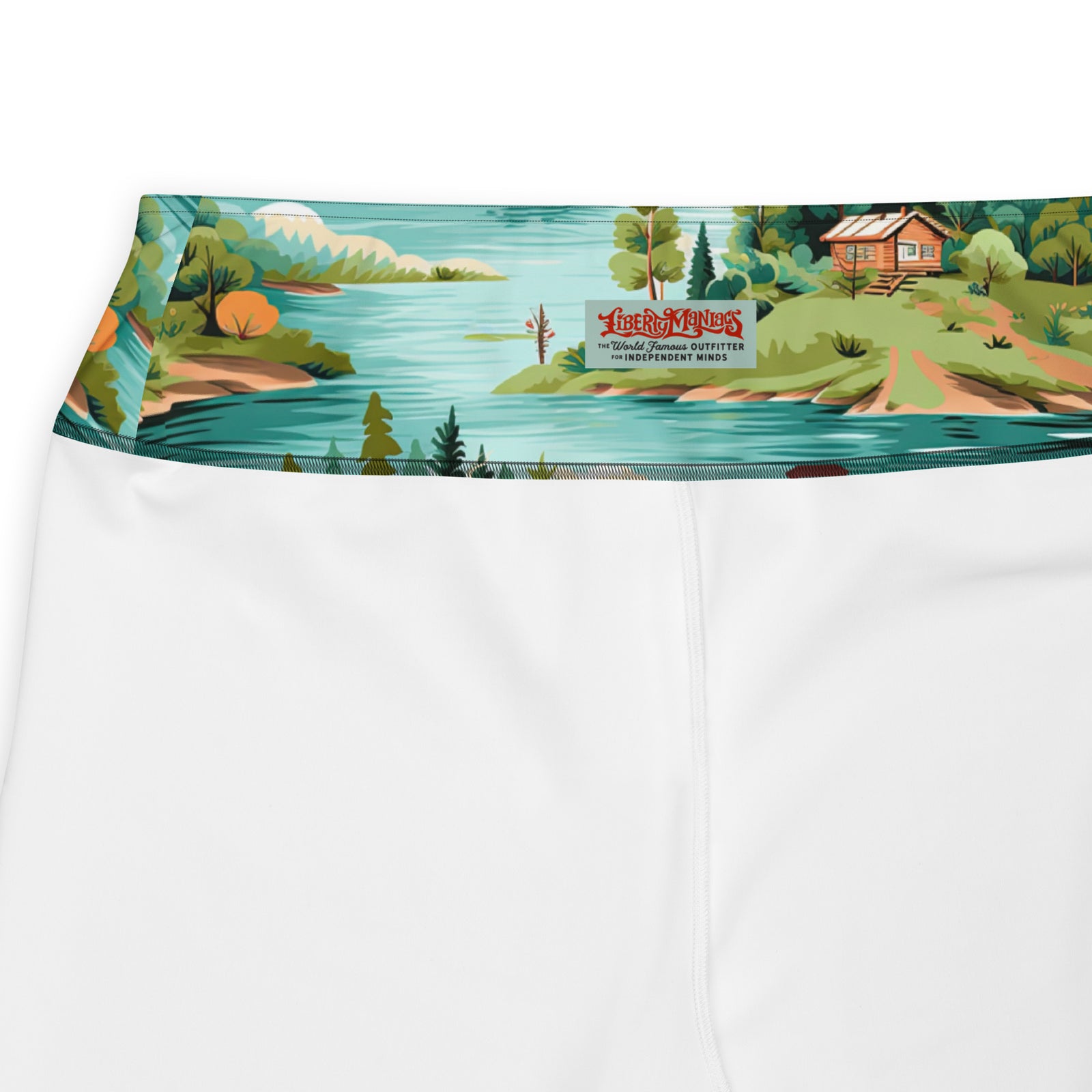 Up North All-Over Print Plus Size Leggings