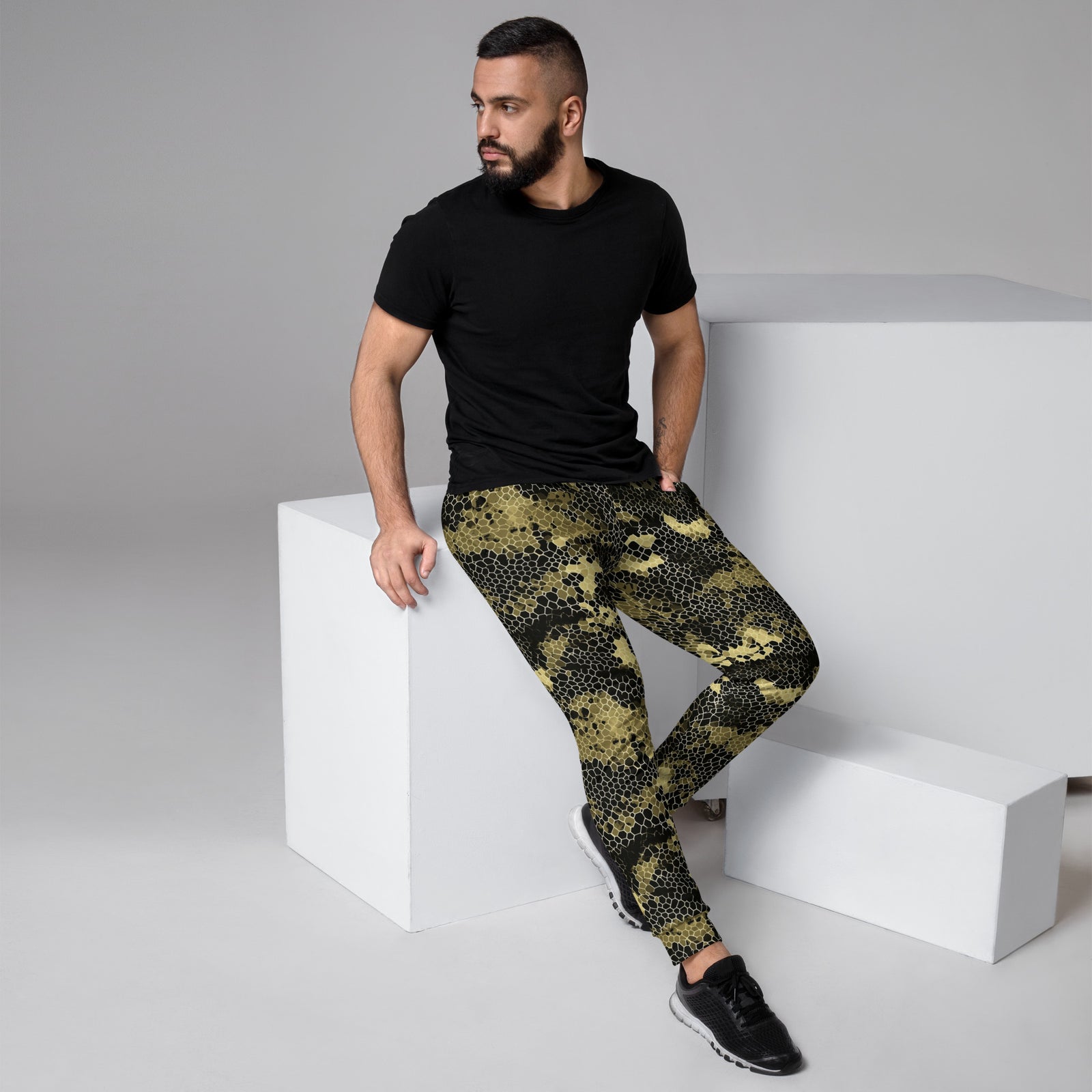 Viper Fractal Camouflage Men's Joggers