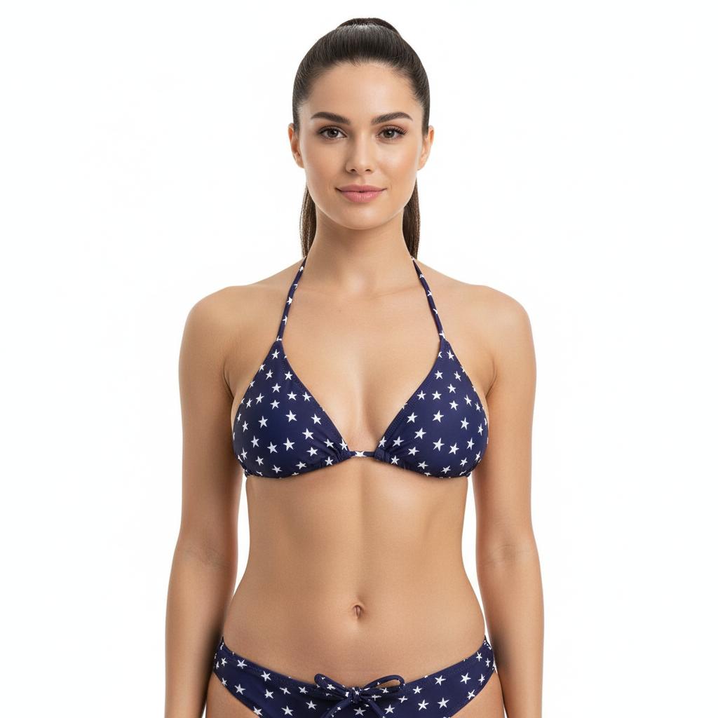 Lady Liberty American String Bikini Top