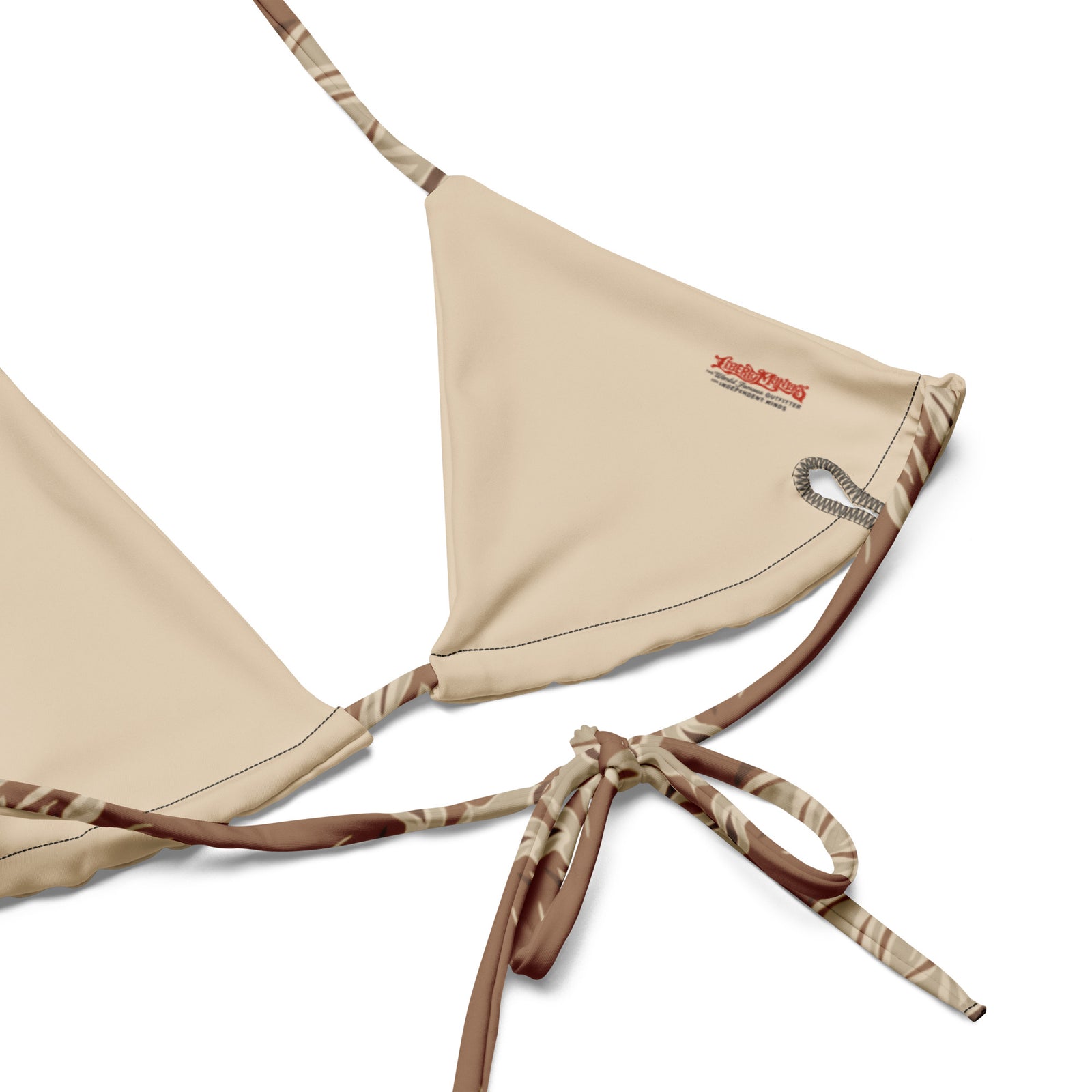 Desert Tiger Stripe String Bikini