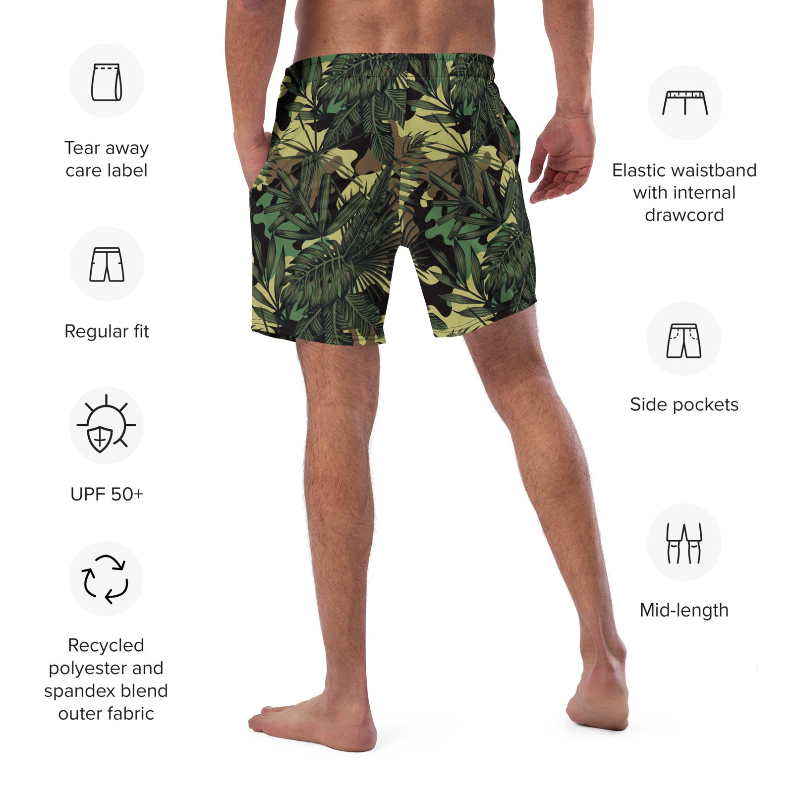 Tropicamo Men's Swim Trunks