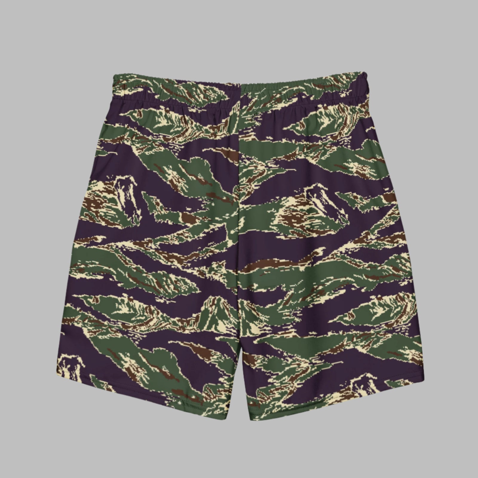 Taiwan ROC Marine Corps Digital Tiger Stripe Camo Men's Swim Trunks