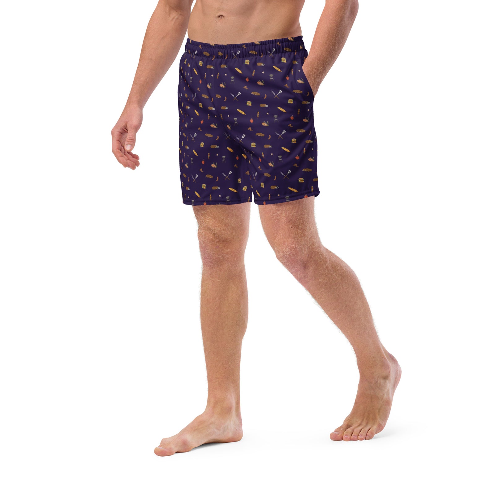Grill & Chill Men's Swim Trunks