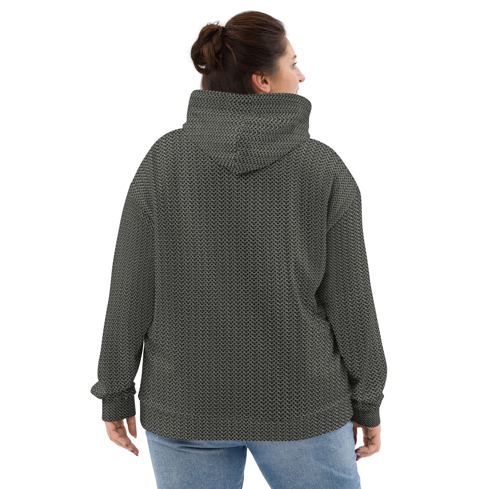 Chainmail Pattern Hoodie