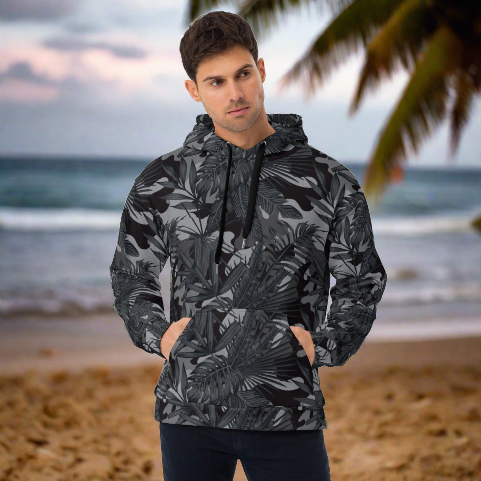 Hawaiian Nights Camo Unisex Hoodie