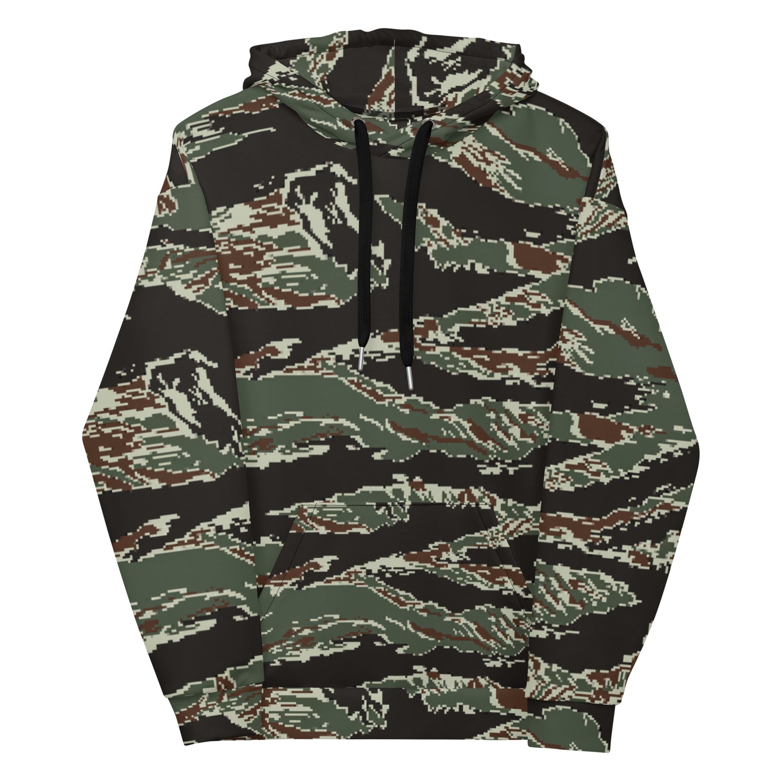 Taiwan ROC Marine Corps Digital Tiger Stripe Camo Hoodie