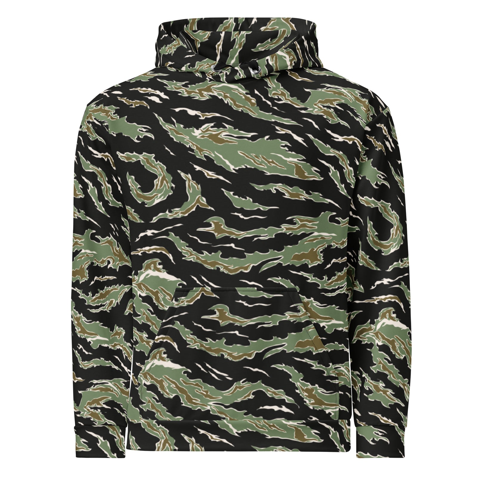 Tiger Stripe Jungle Camouflage Hoodie