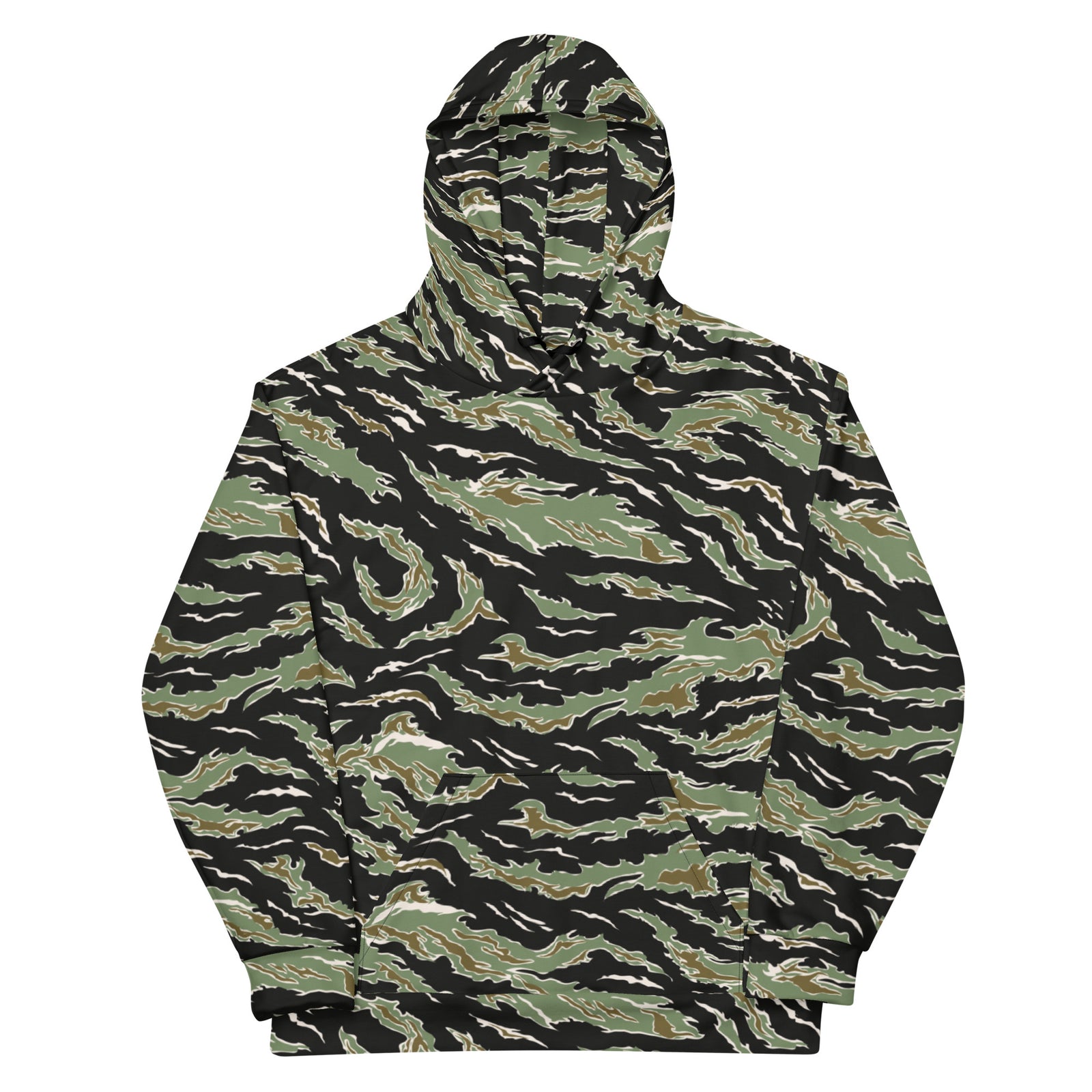 Tiger Stripe Jungle Camouflage Hoodie