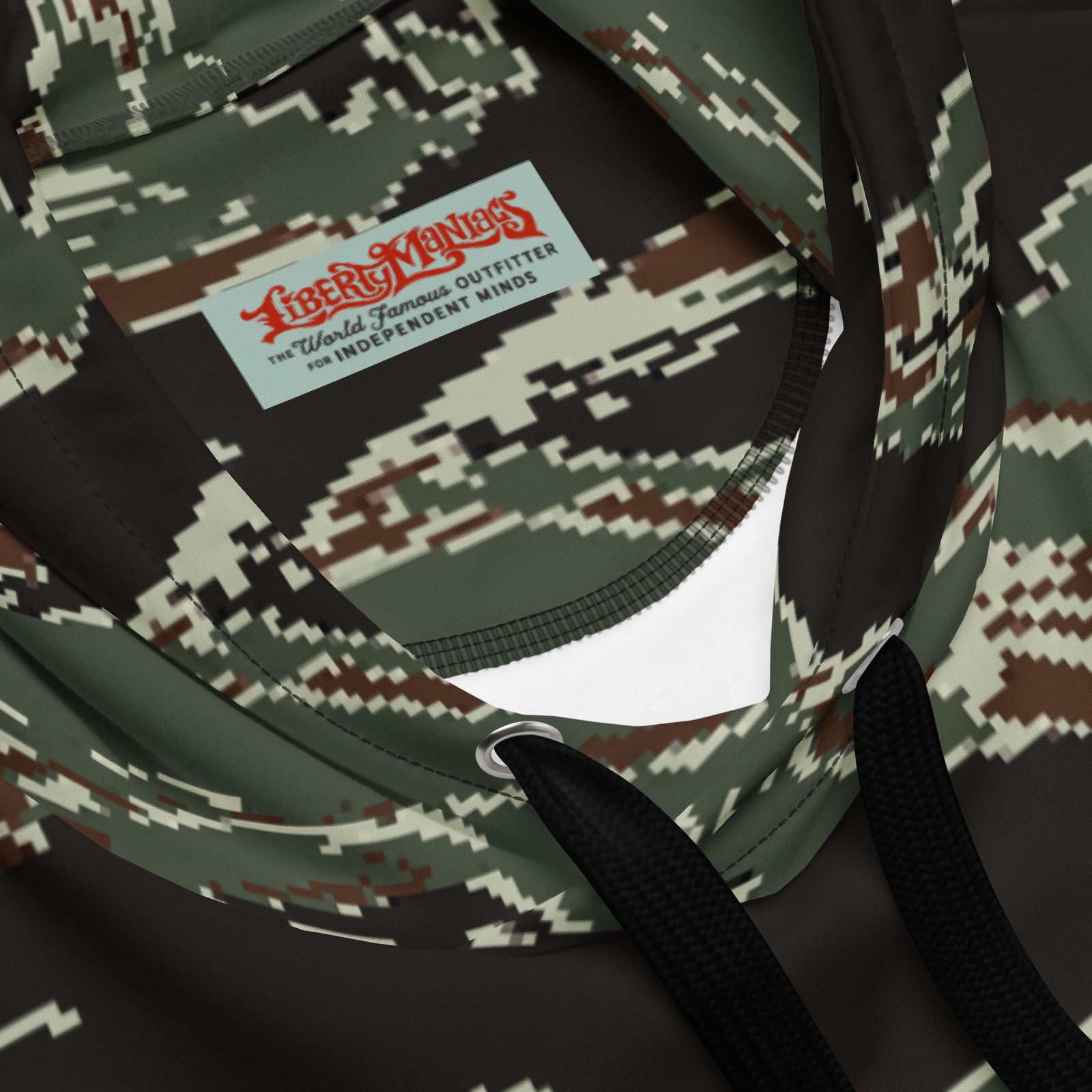 Taiwan ROC Marine Corps Digital Tiger Stripe Camo Hoodie