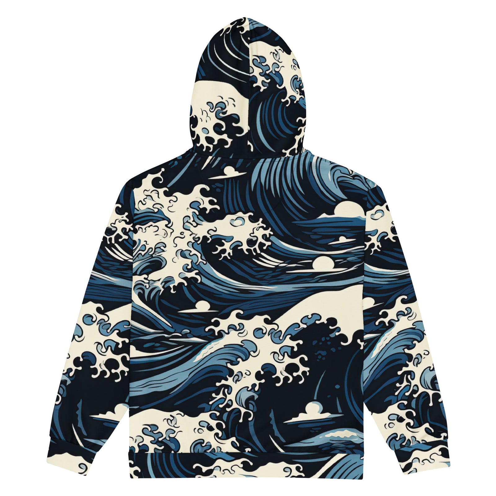 Great Waves zip hoodie