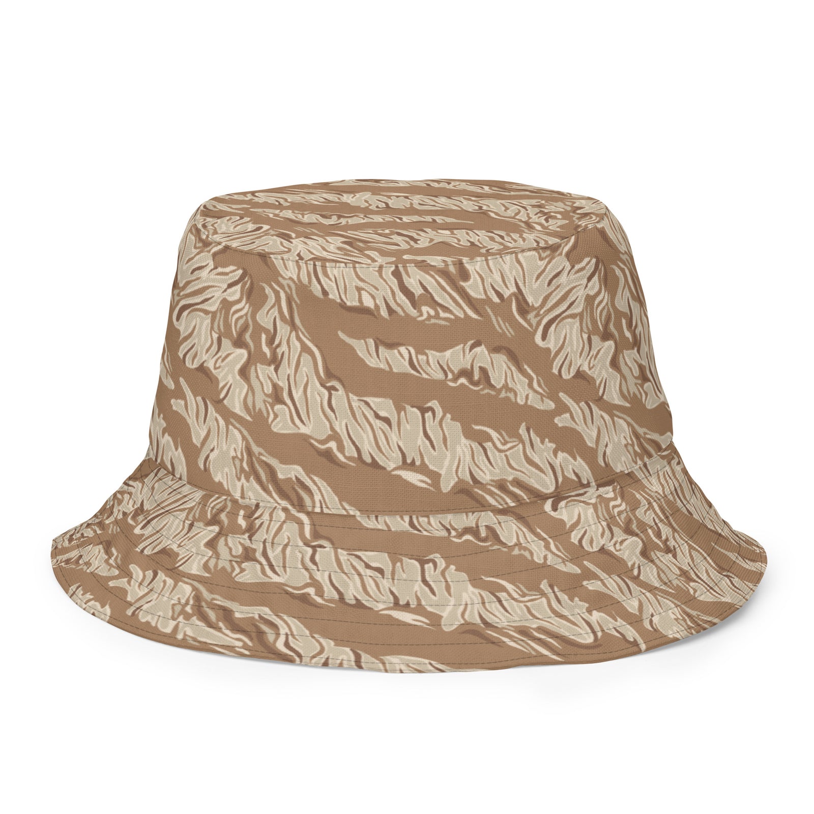 Tiger Stripe Jungle Camouflage Reversible bucket hat
