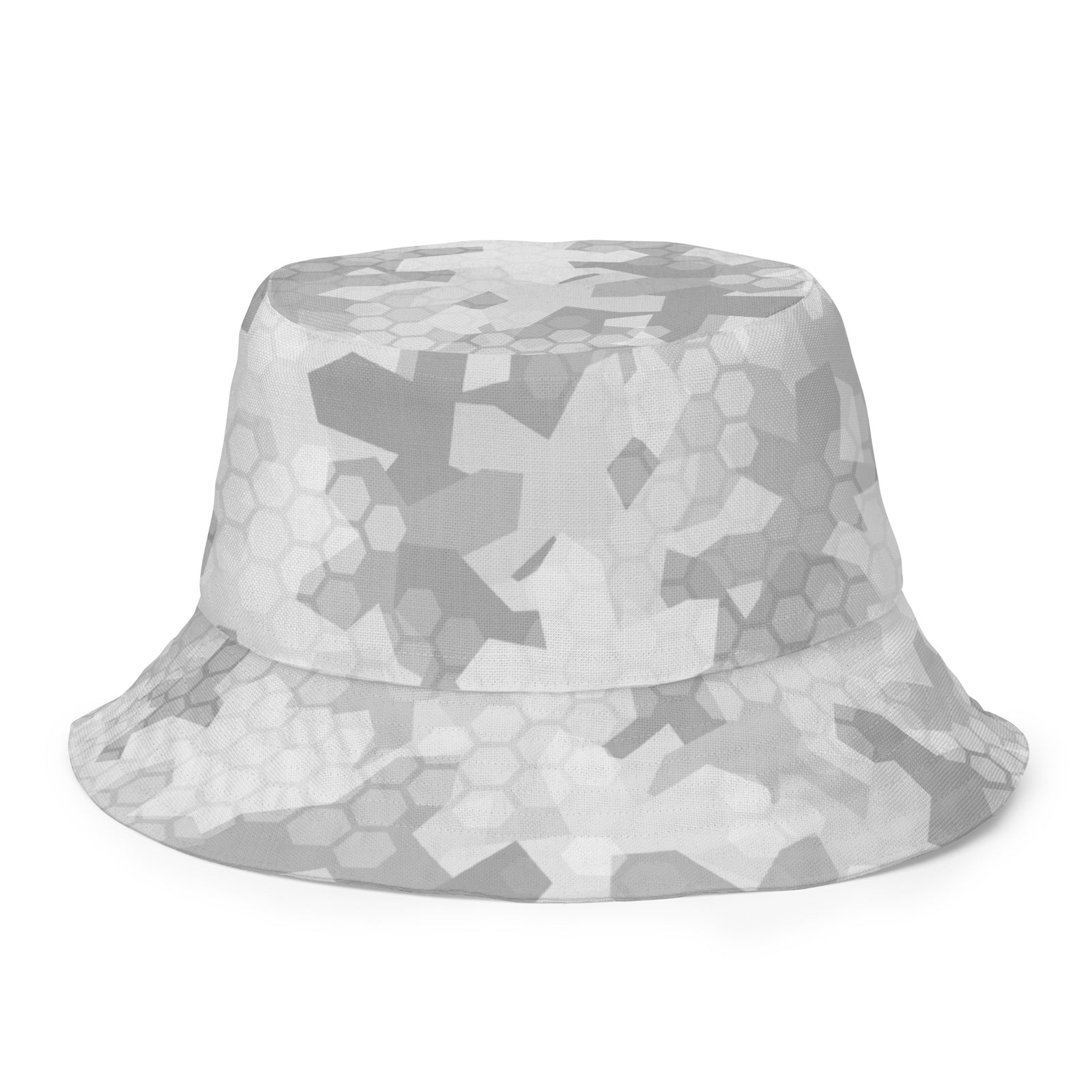 Arctic Shatter Winter Camo Reversible Bucket Hat