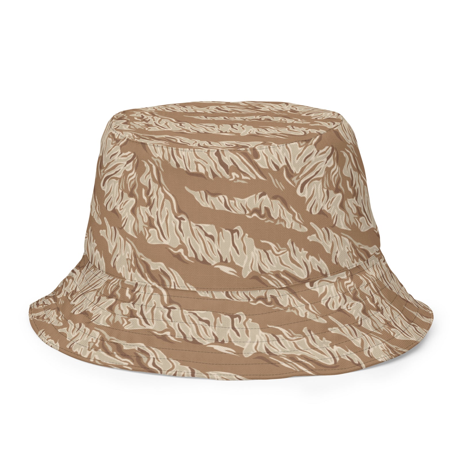 Tiger Stripe Jungle Camouflage Reversible bucket hat