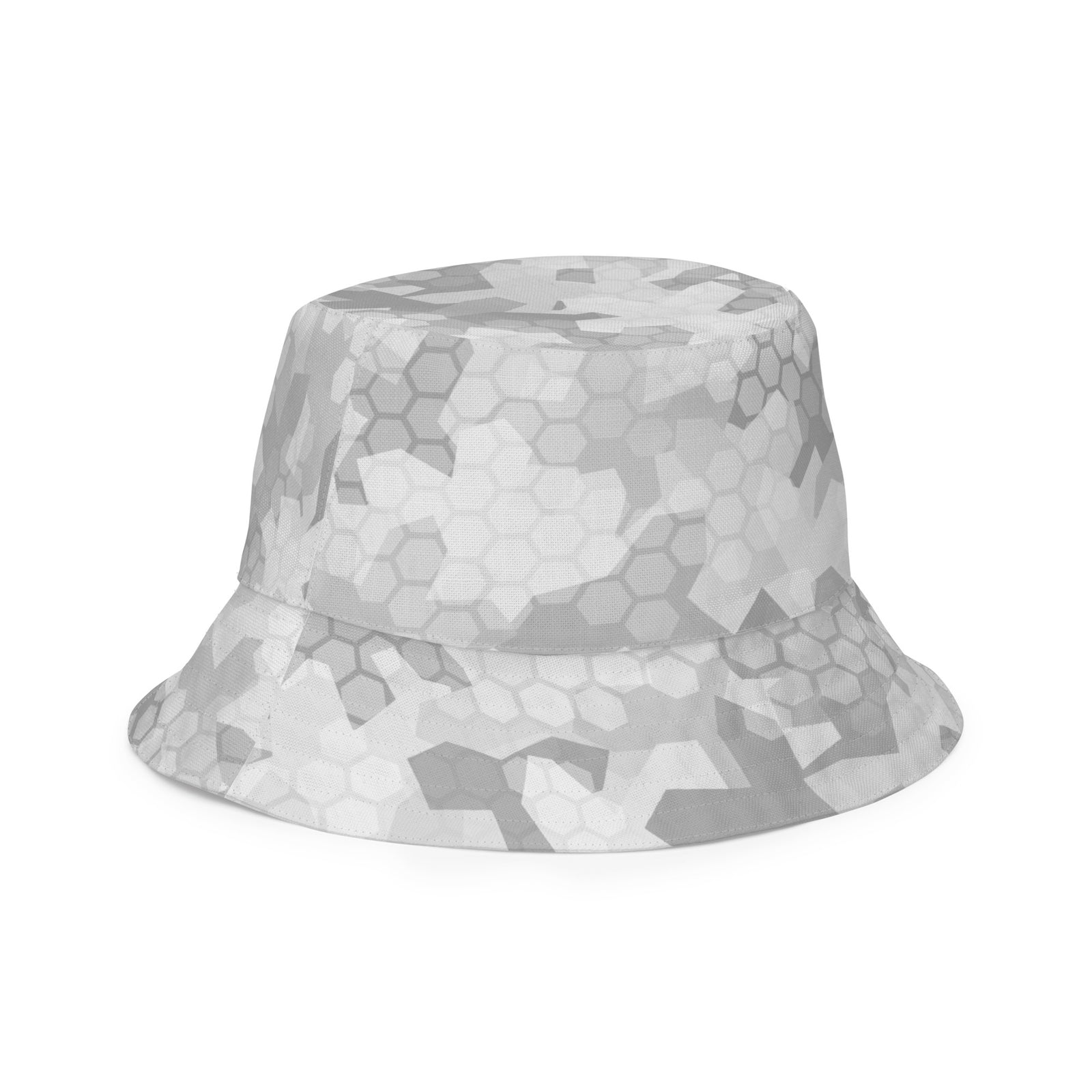 Arctic Shatter Winter Camo Reversible Bucket Hat