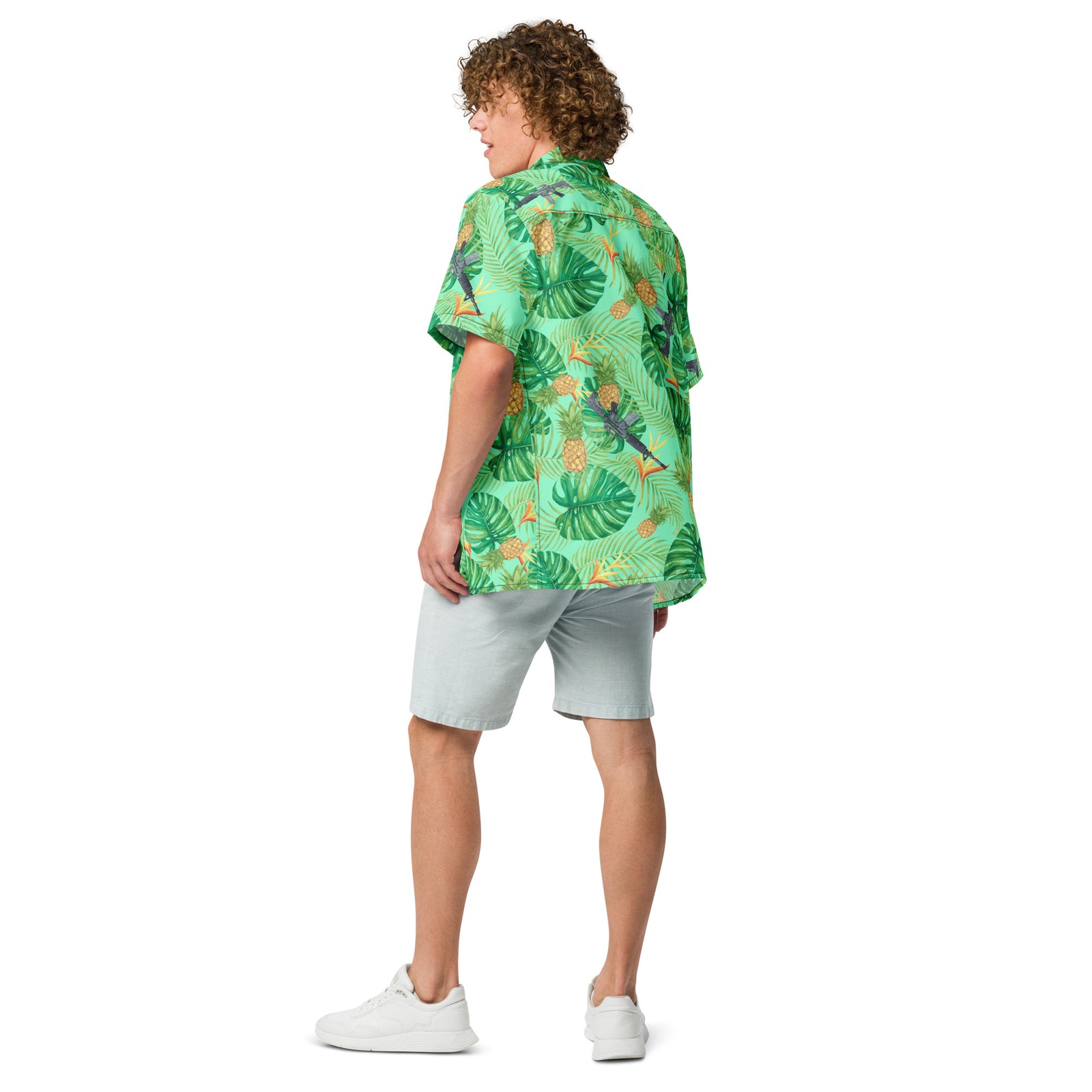 Pineapples and Carbines Hawaiian Shirt