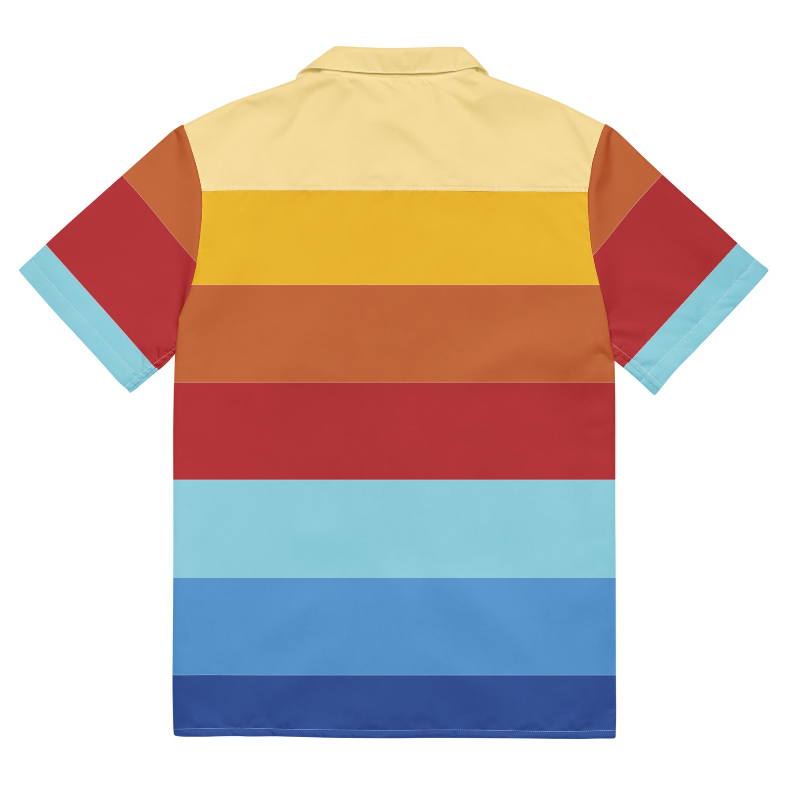 Tequila Sunrise Spectrum Button-Up Shirt
