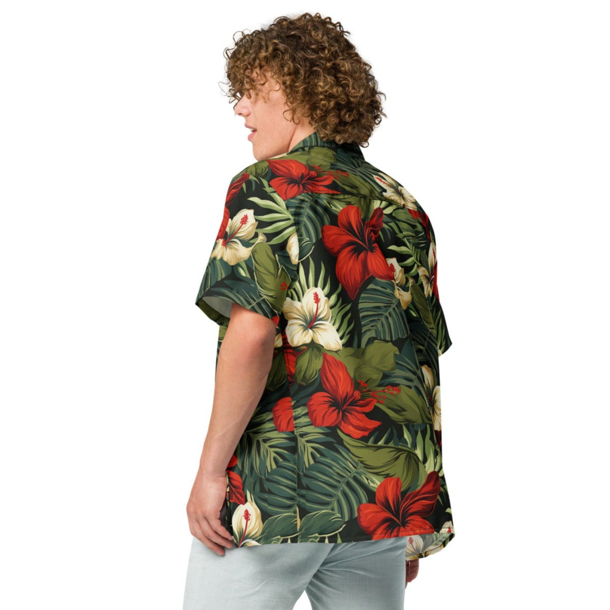 Orchid Odyssey Midcentury Hawaiian Shirt