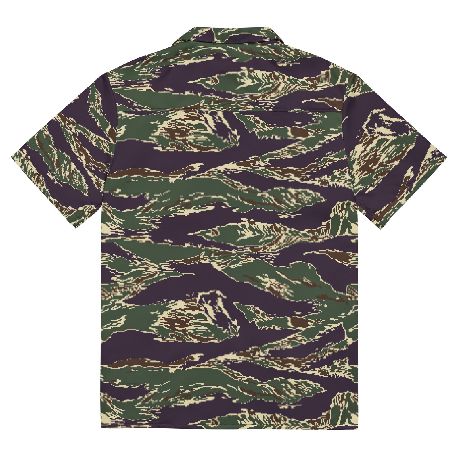 Taiwan Marine Corps Digital Tiger Stripe Camo Button Up Shirt