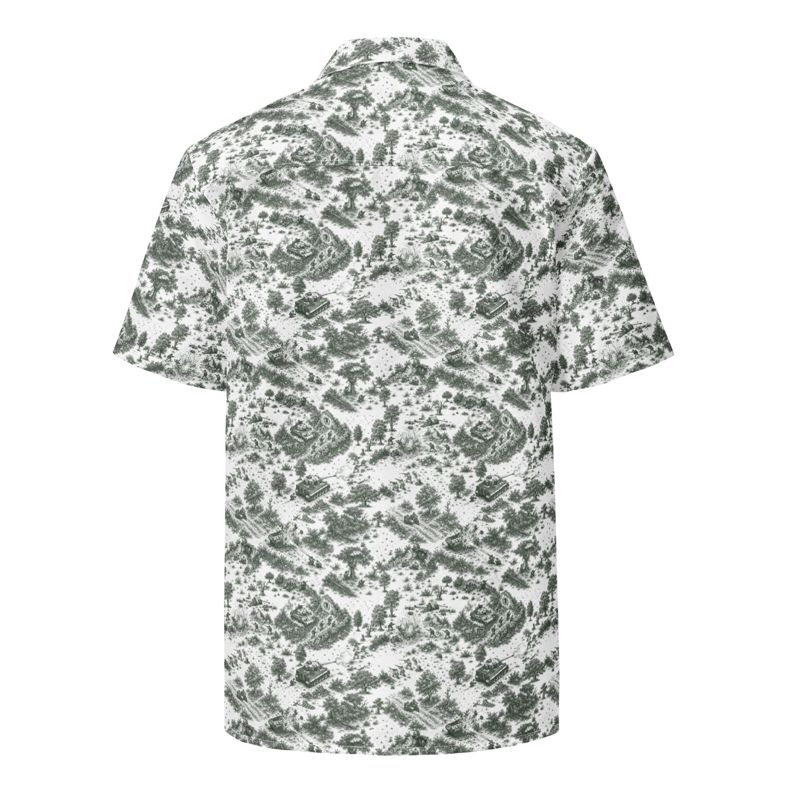 Normandy ’44 Toile Button Up Shirt back view