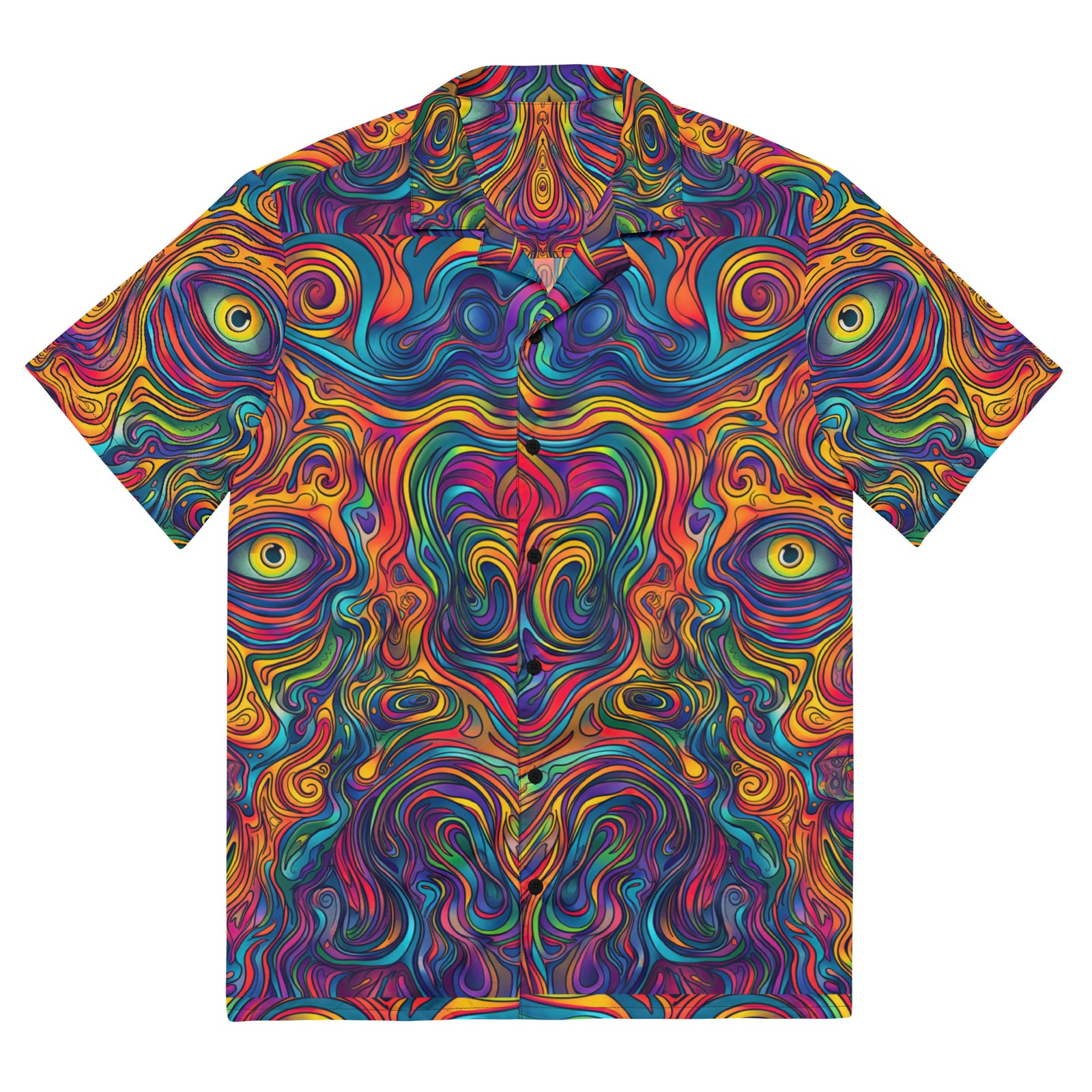 Interdimensional Tripster Machine Elves Button Up Shirt