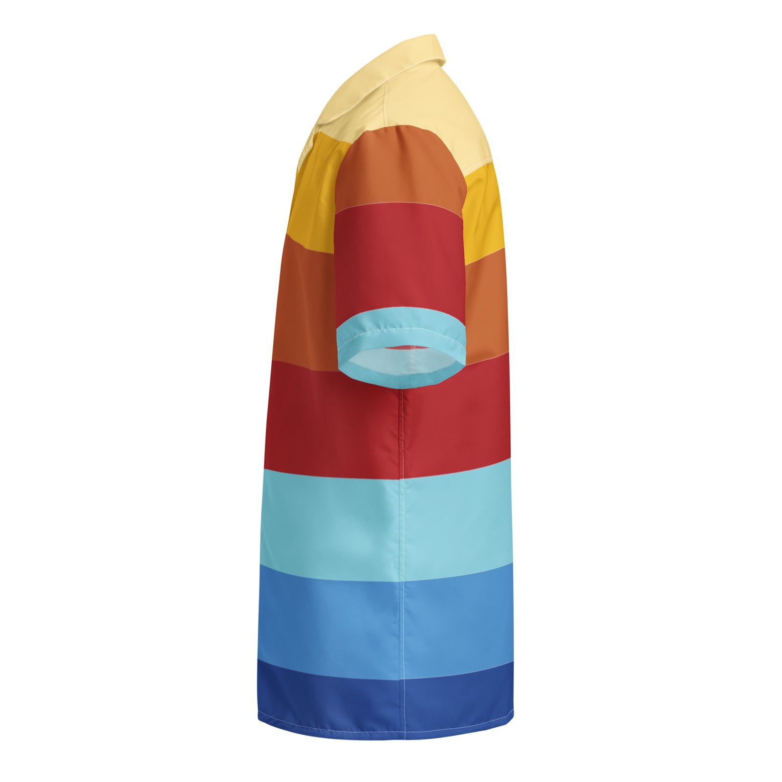 Tequila Sunrise Spectrum Button-Up Shirt