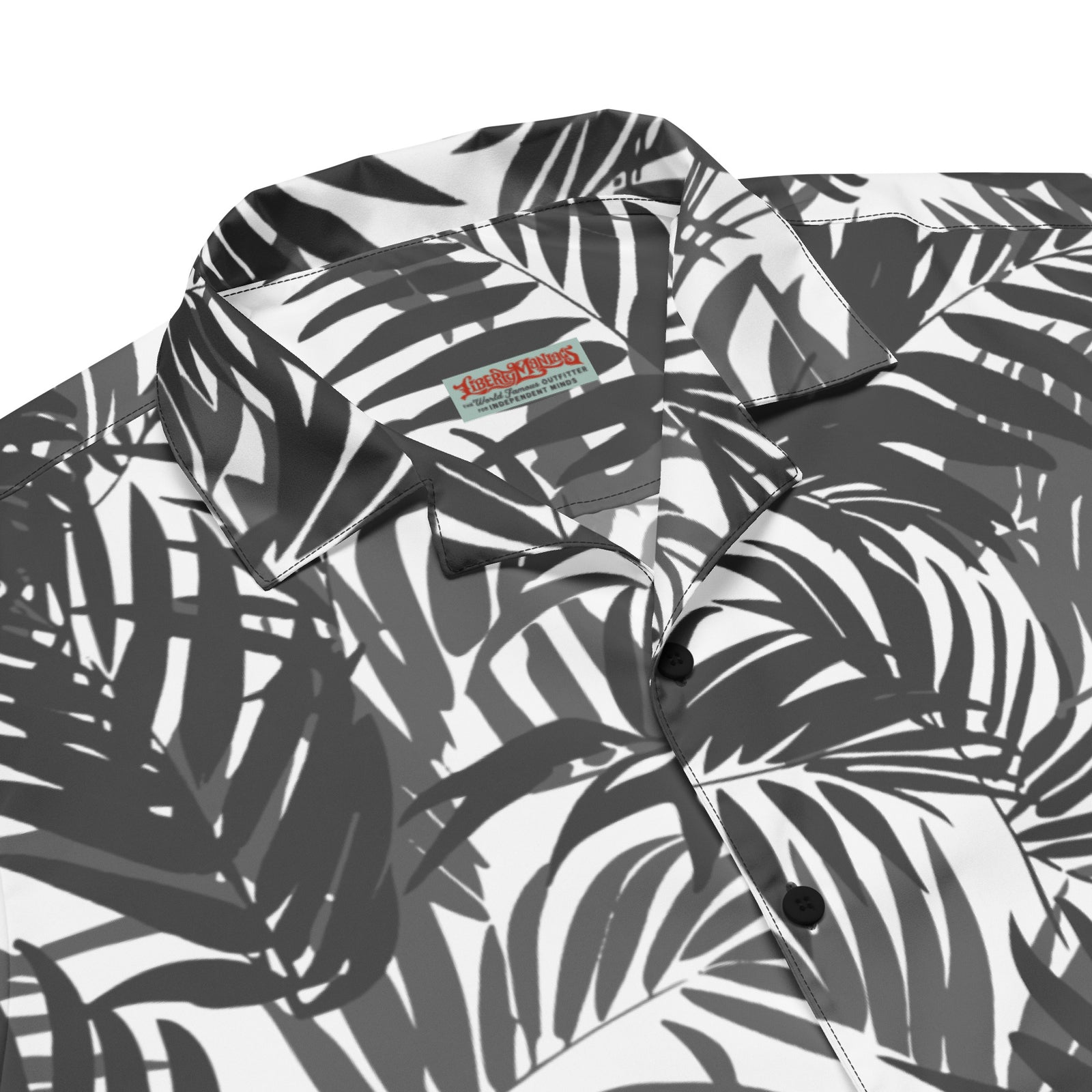 Palm Party Hawiian Button-Up Shirt