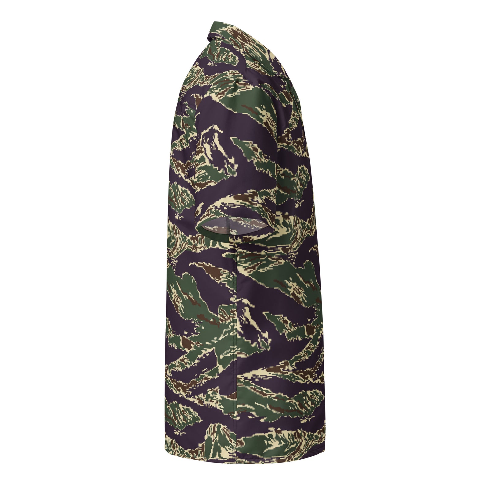 Taiwan Marine Corps Digital Tiger Stripe Camo Button Up Shirt