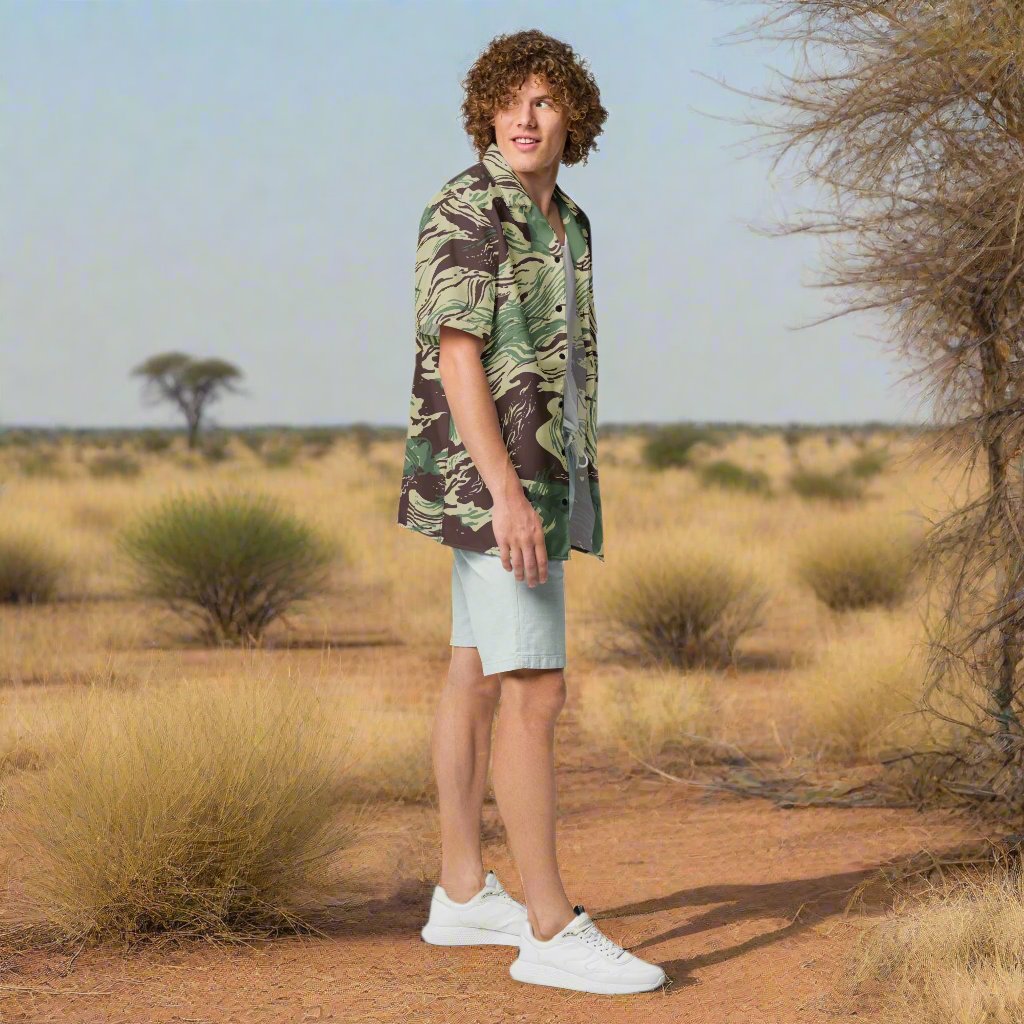 Rhodesian Brushstroke Button Up Shirt