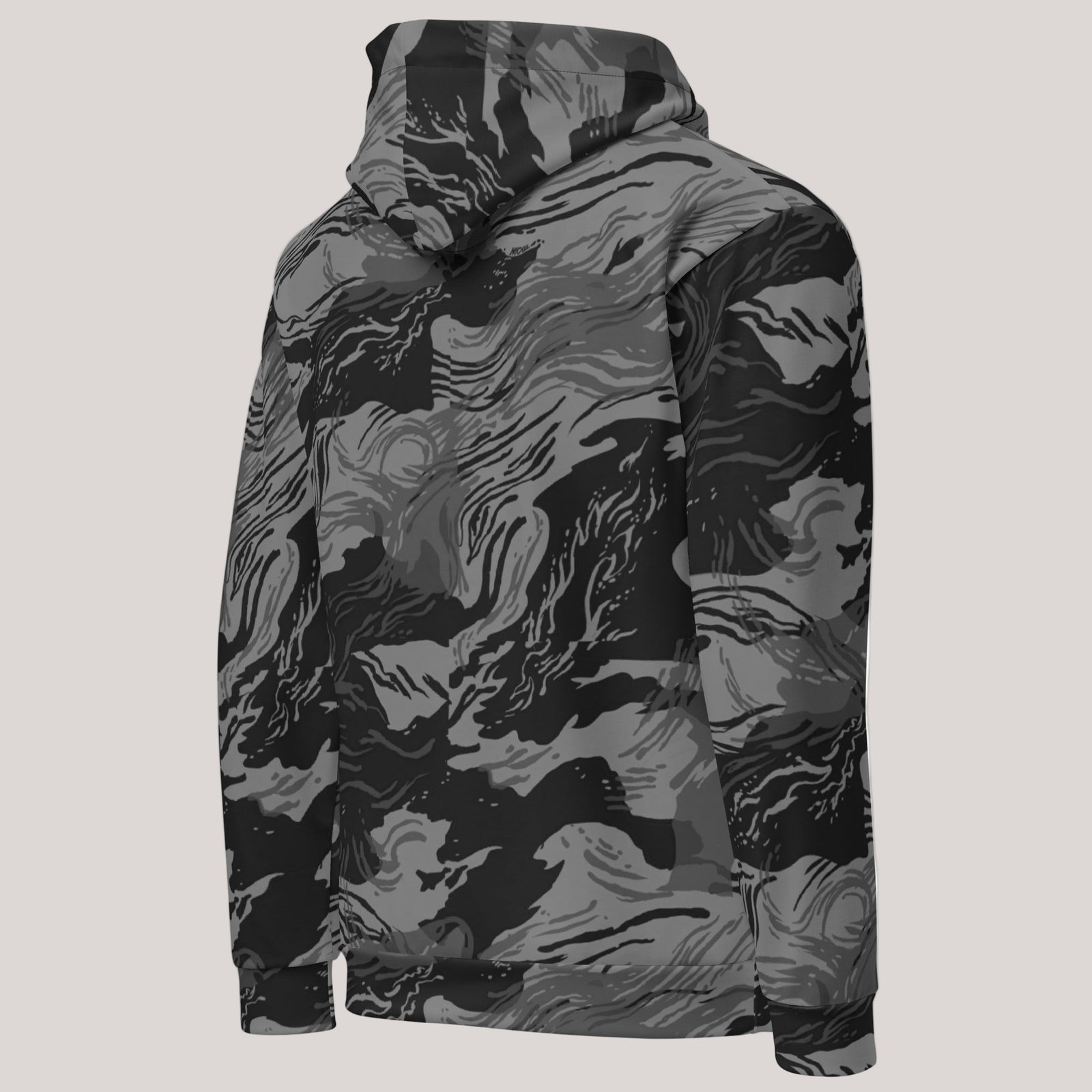 Rhodesian Brushstroke Night Ops Cotton Hoodie