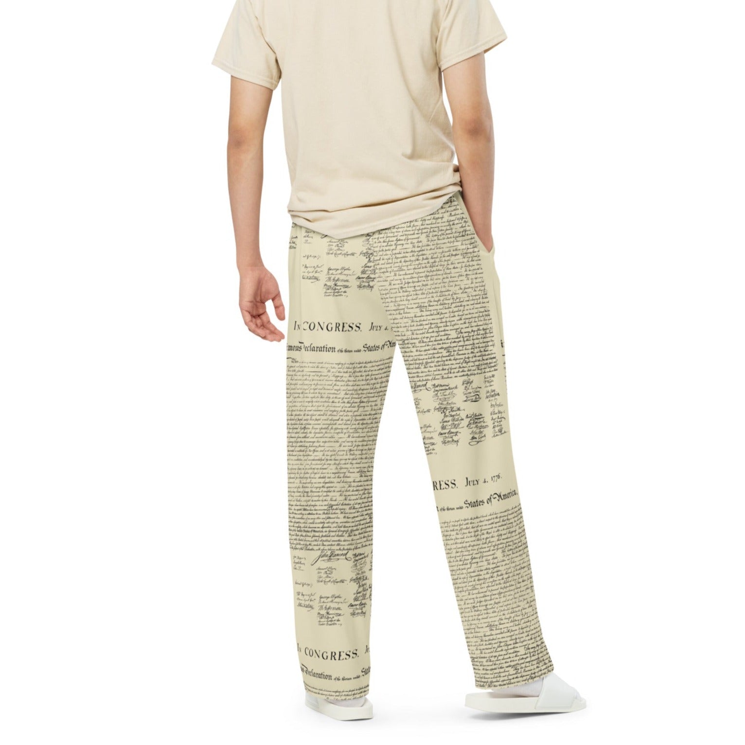 Declaration of Independence Wide-leg Pants