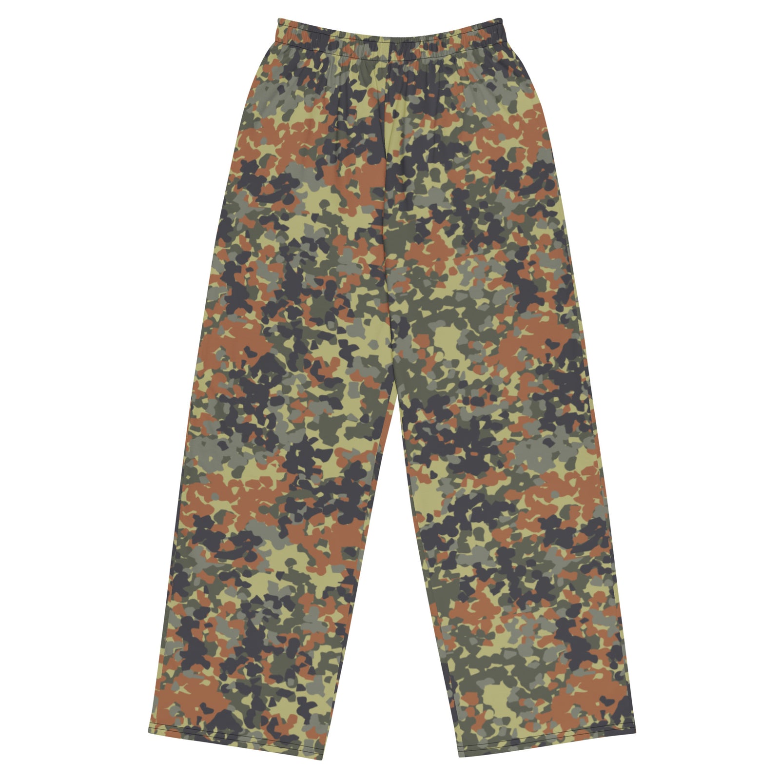 Flecktarn Reconnaissance Camo Wide-leg Pants